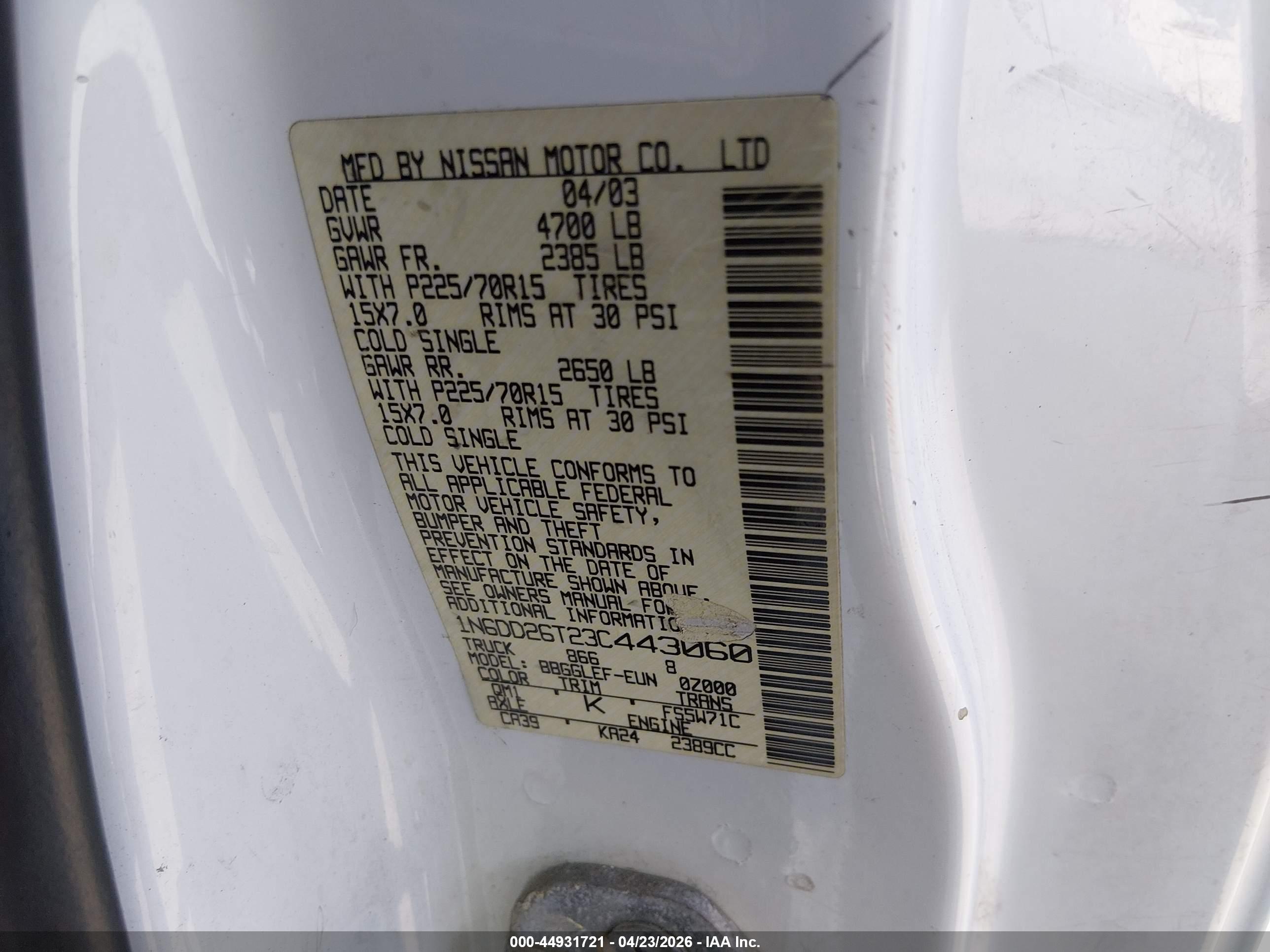 NISSAN FRONTIER image 9