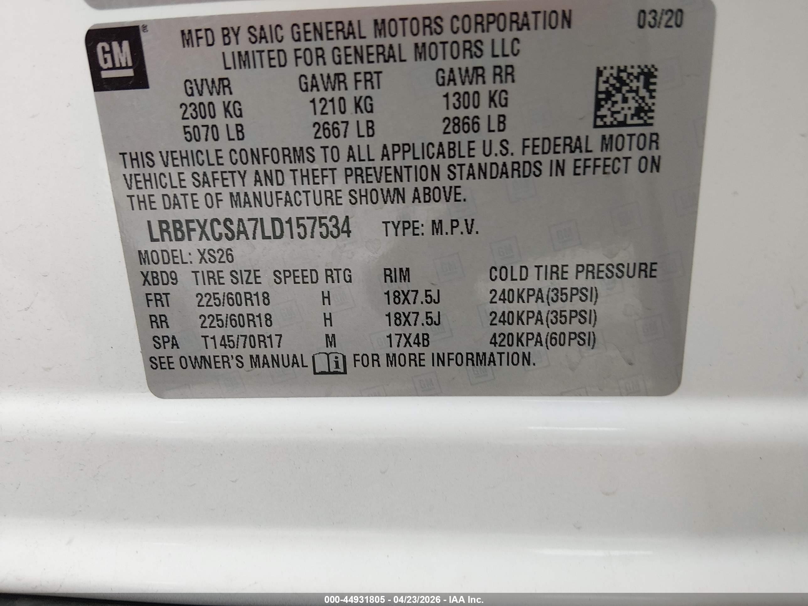BUICK ENVISION image 9