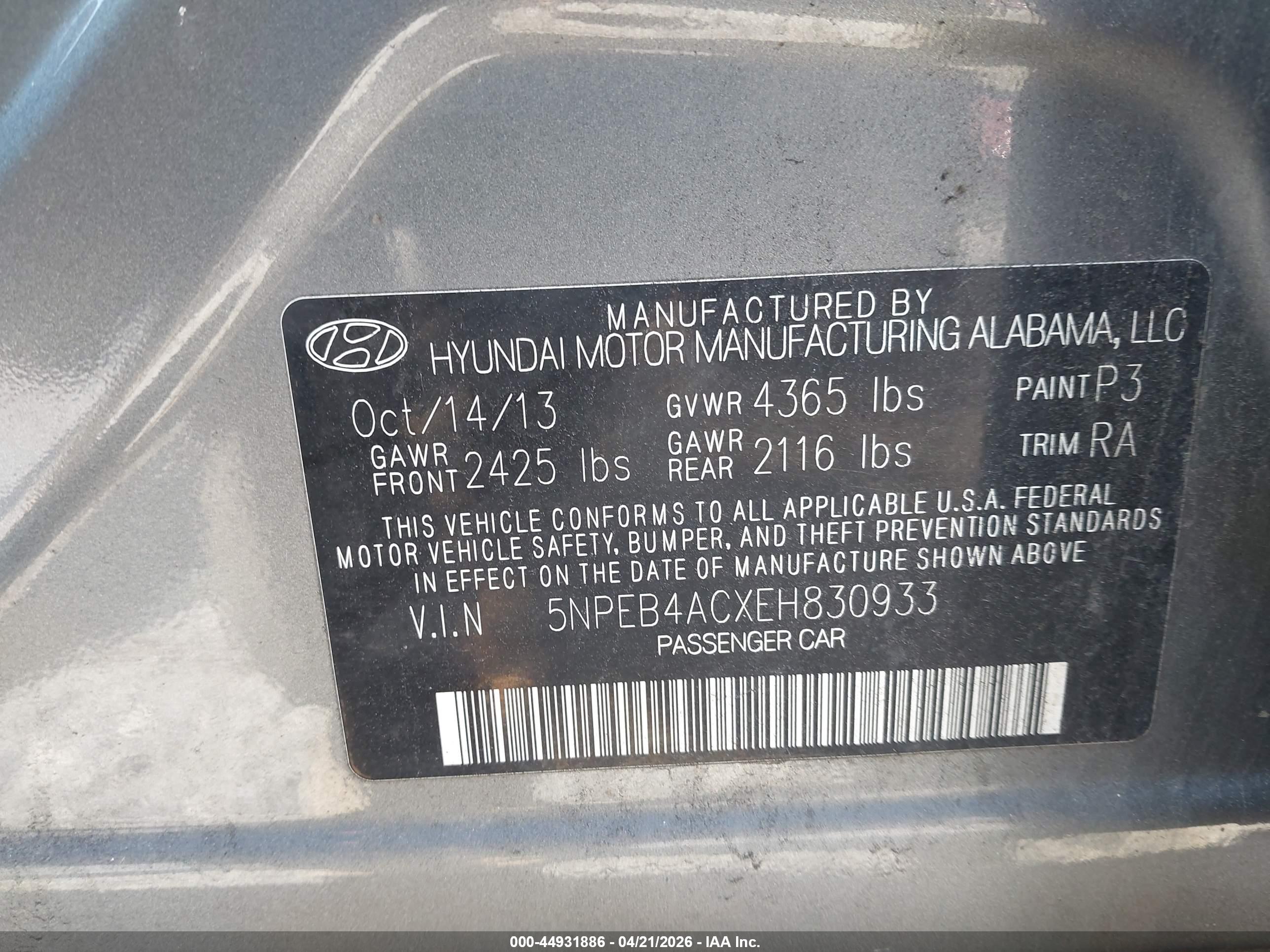 HYUNDAI SONATA image 9