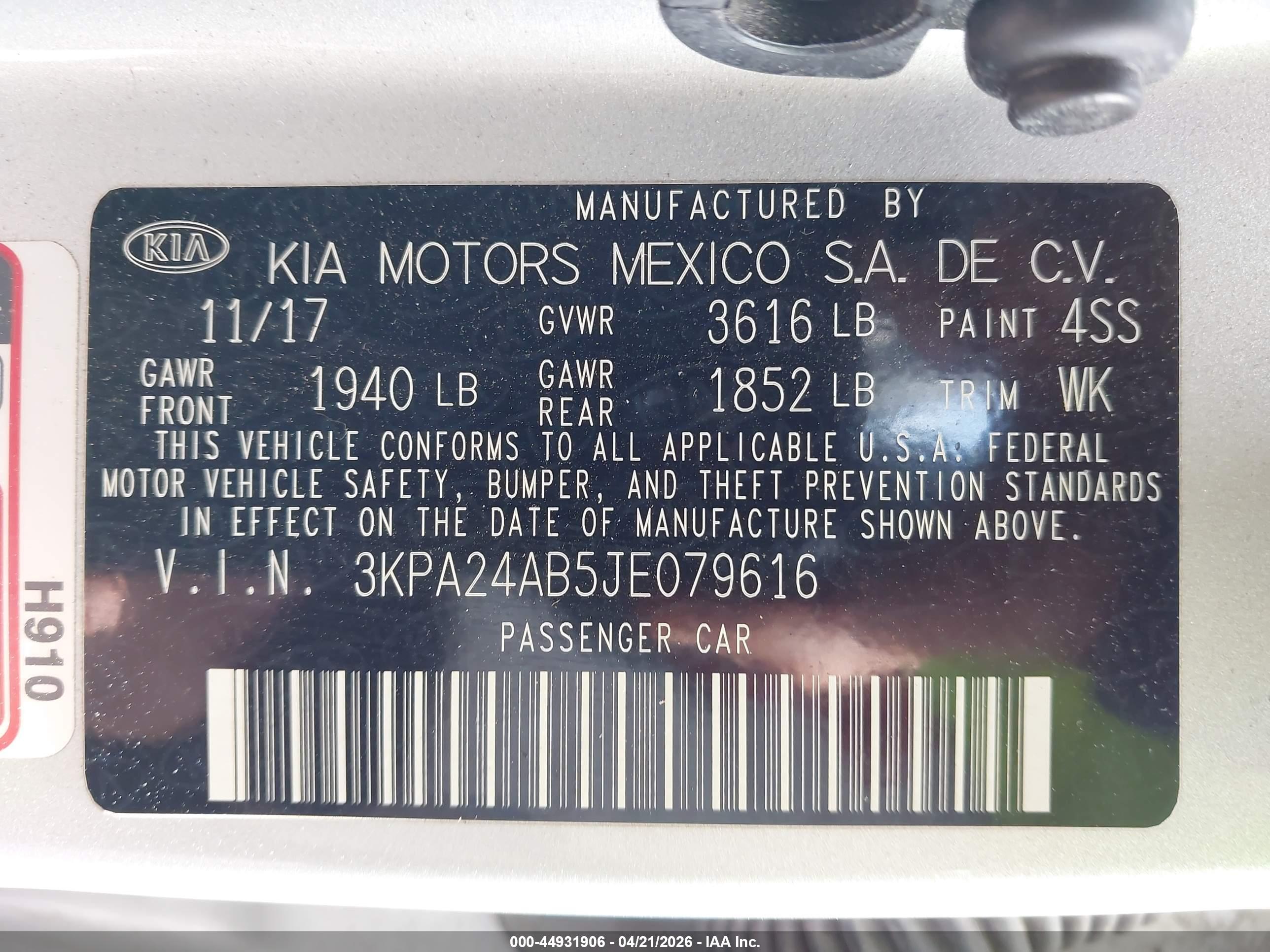 KIA RIO image 9