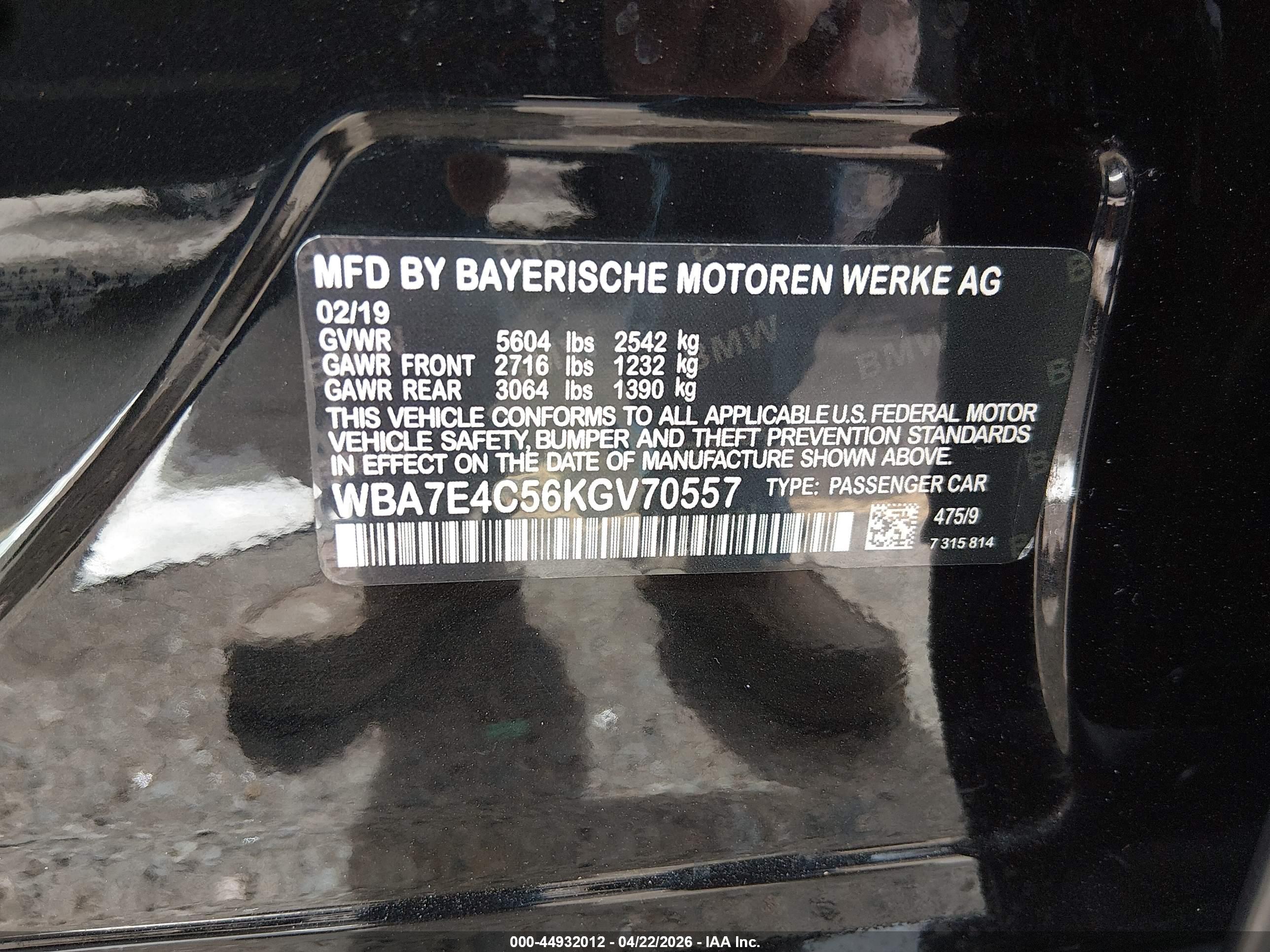 BMW 740I image 9