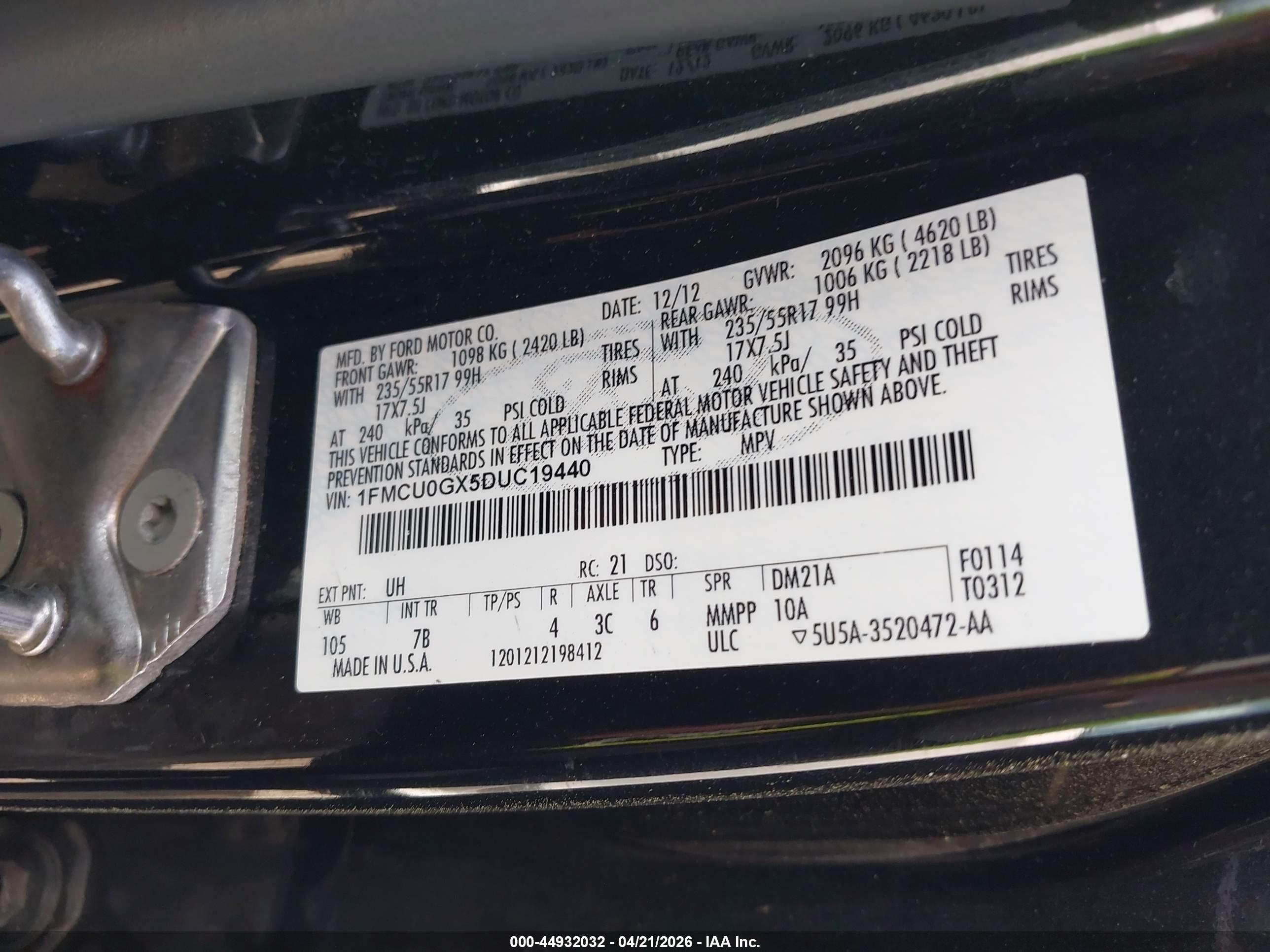 FORD ESCAPE image 9