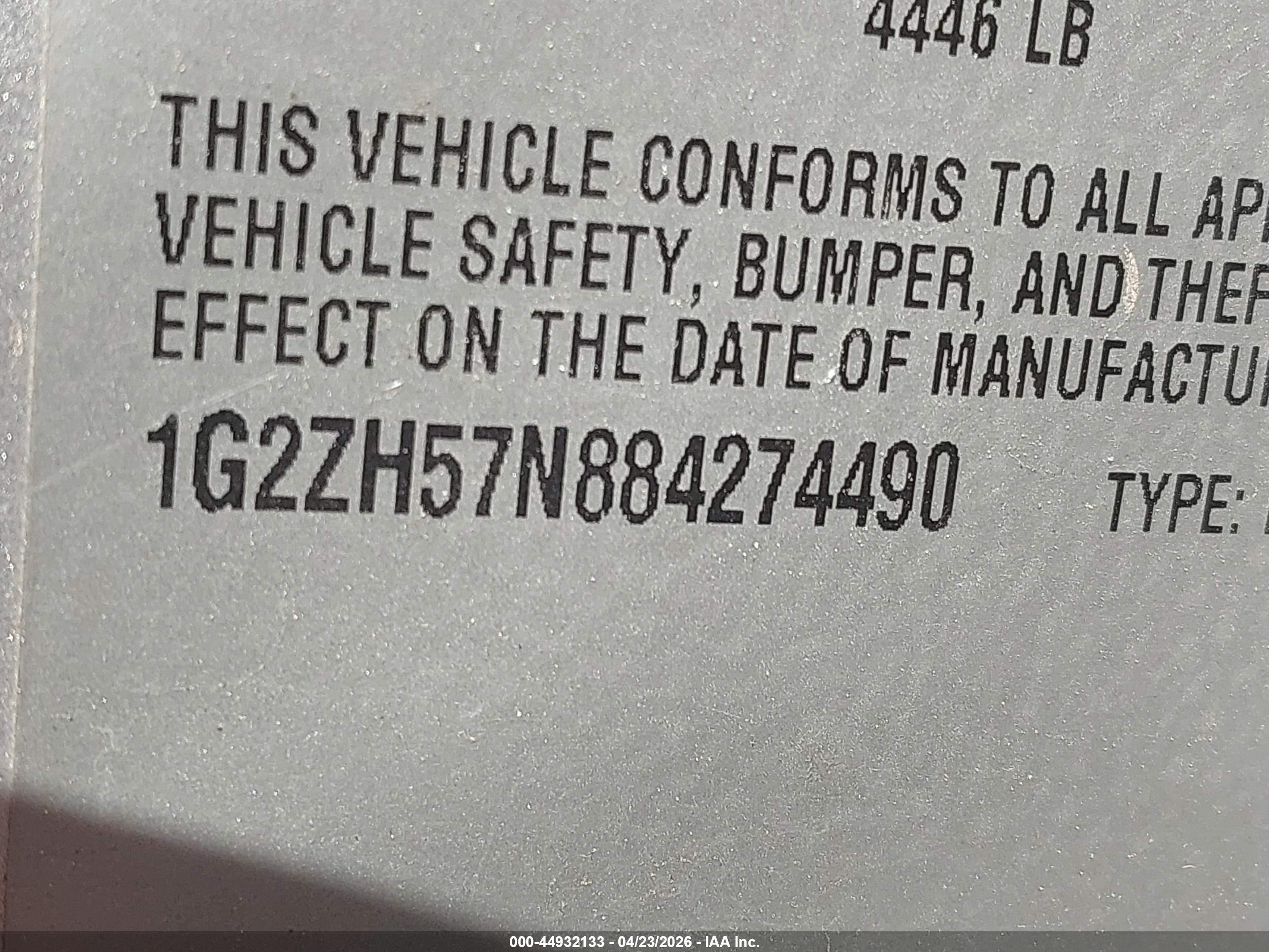 PONTIAC G6 image 9