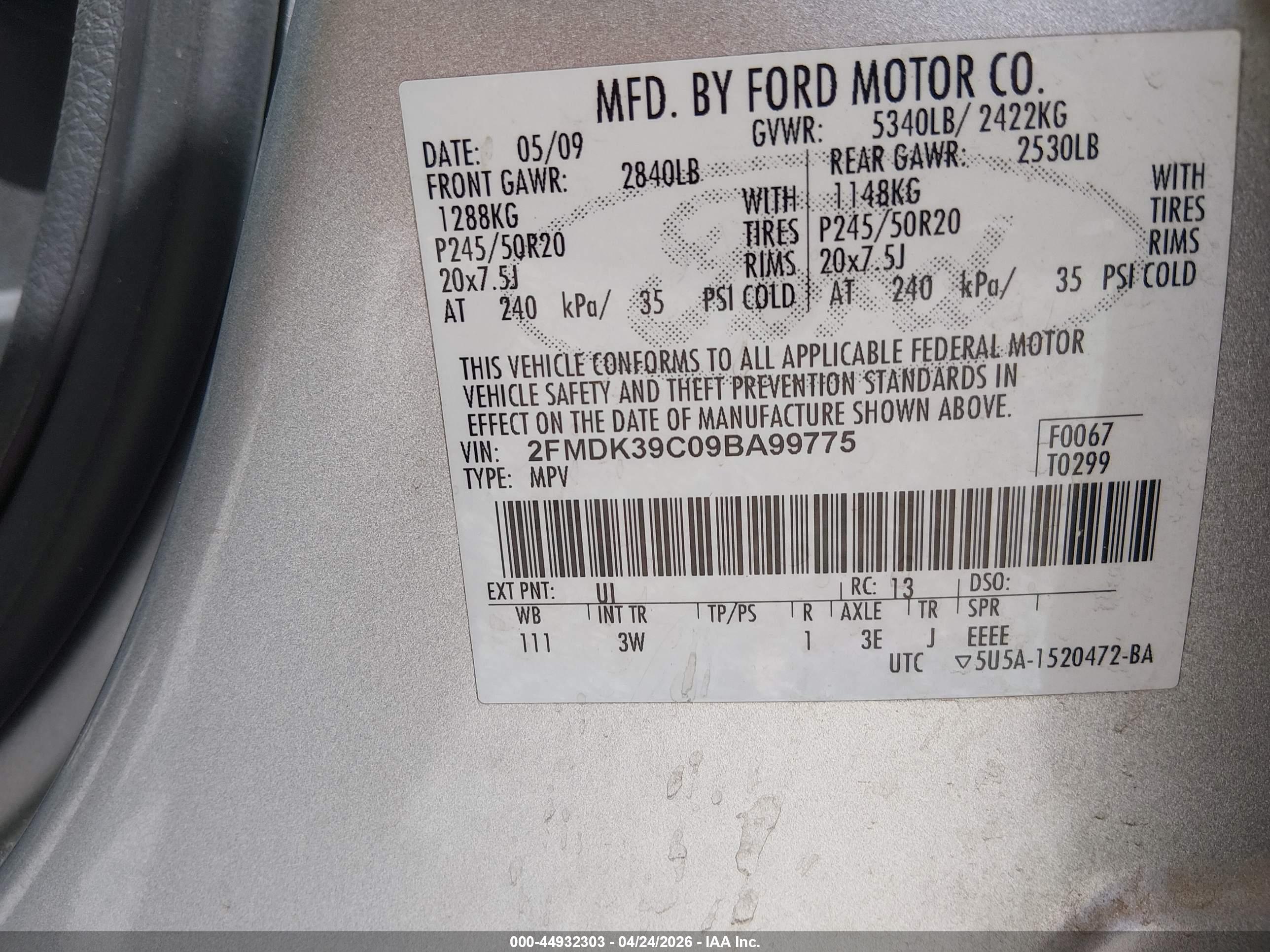 FORD EDGE image 9