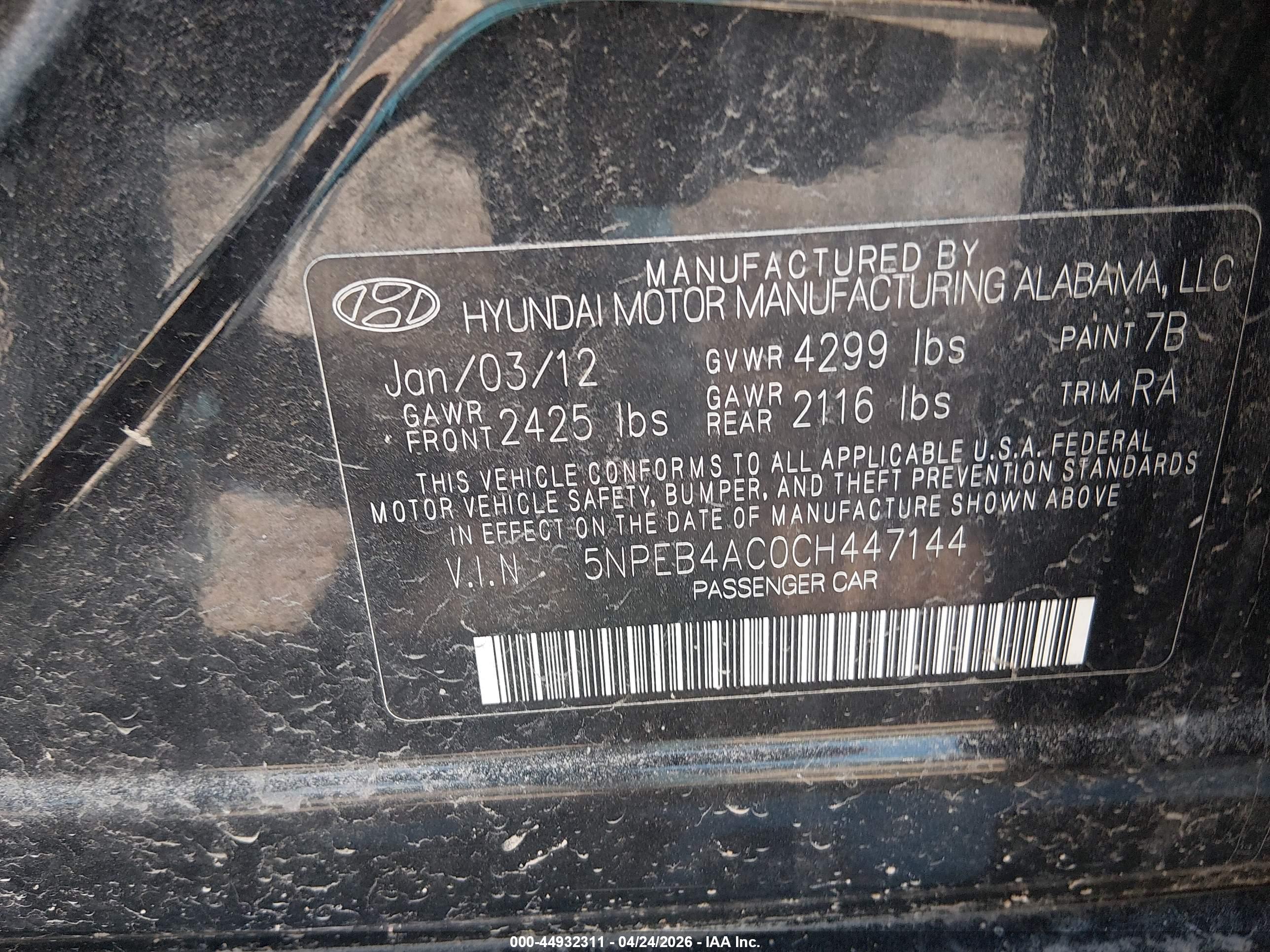 HYUNDAI SONATA image 9