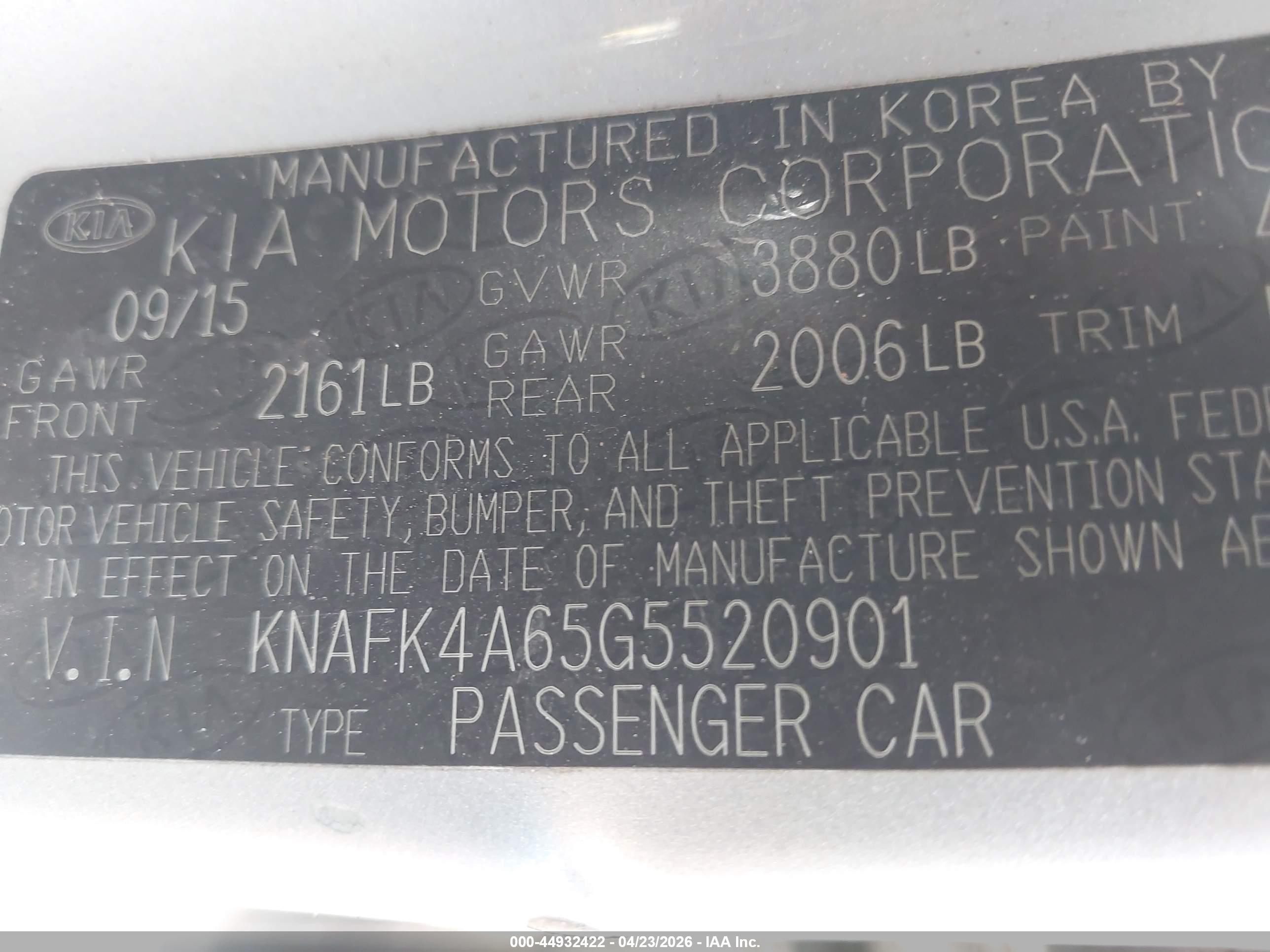 KIA FORTE image 9
