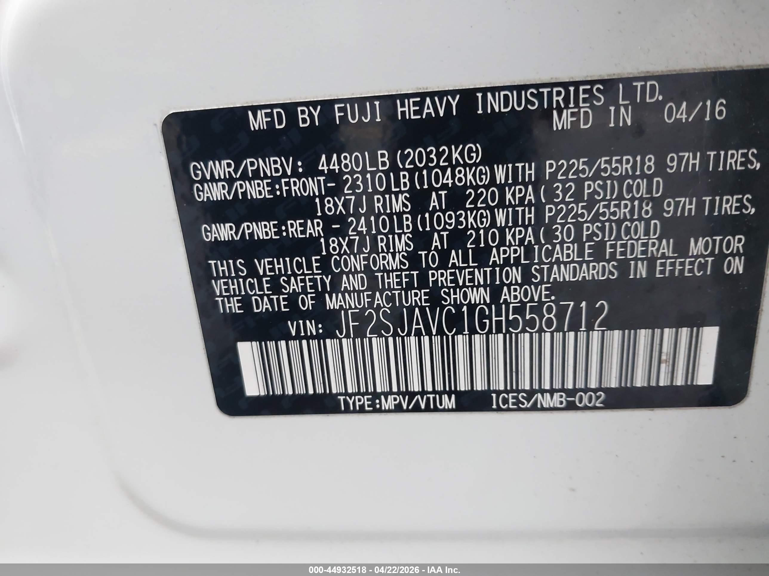 SUBARU FORESTER image 9