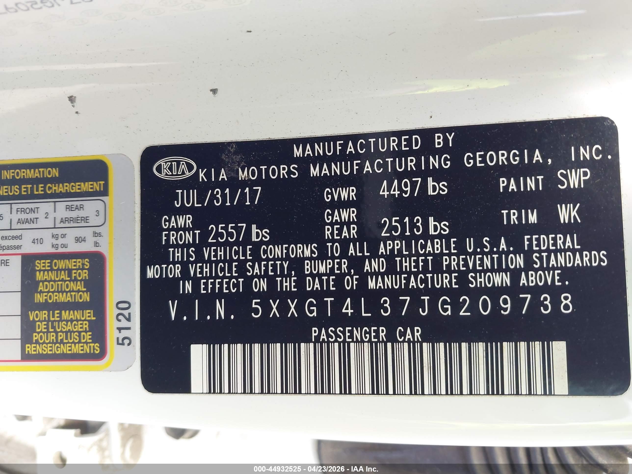 KIA OPTIMA image 9
