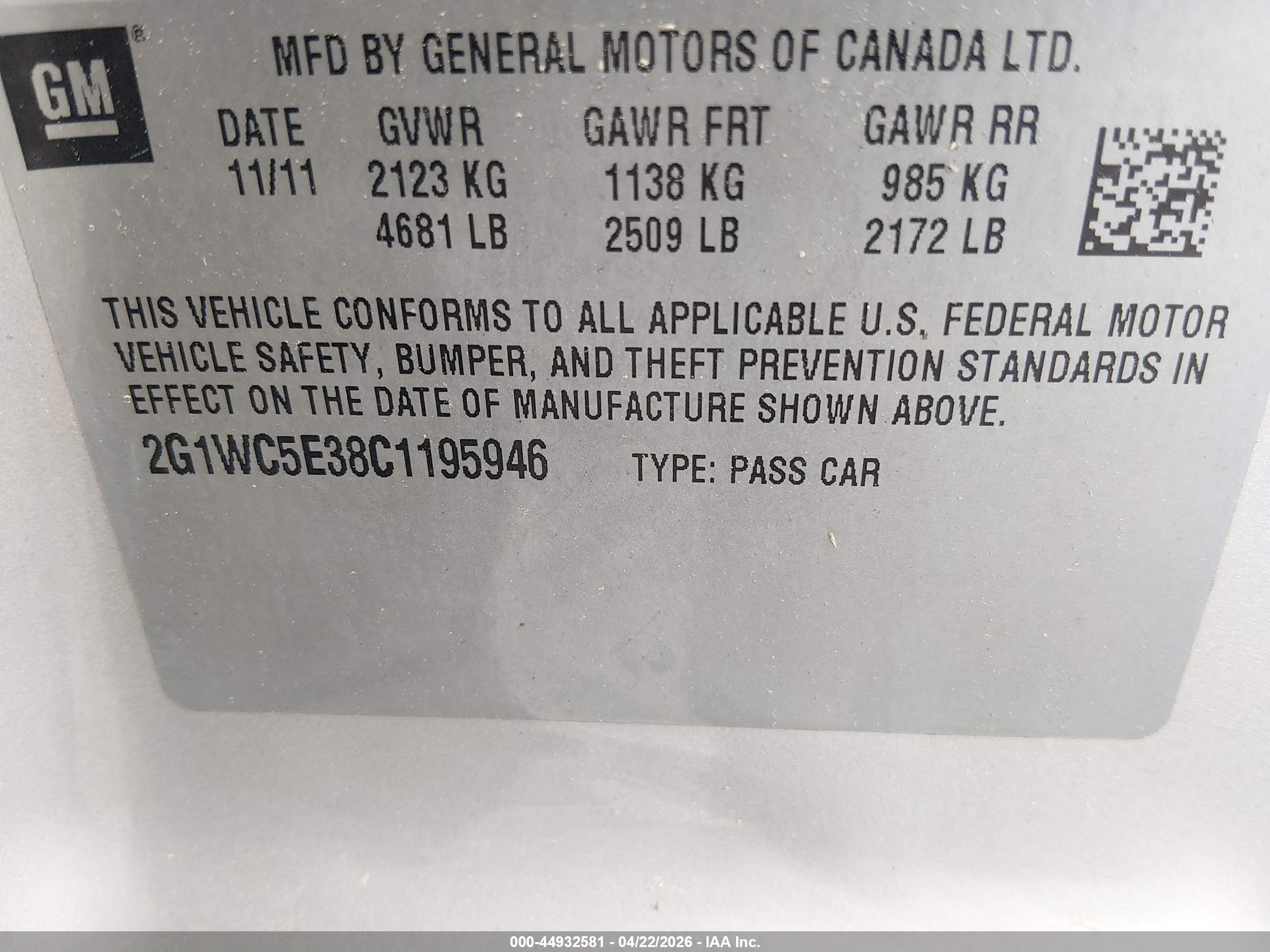 CHEVROLET IMPALA image 9