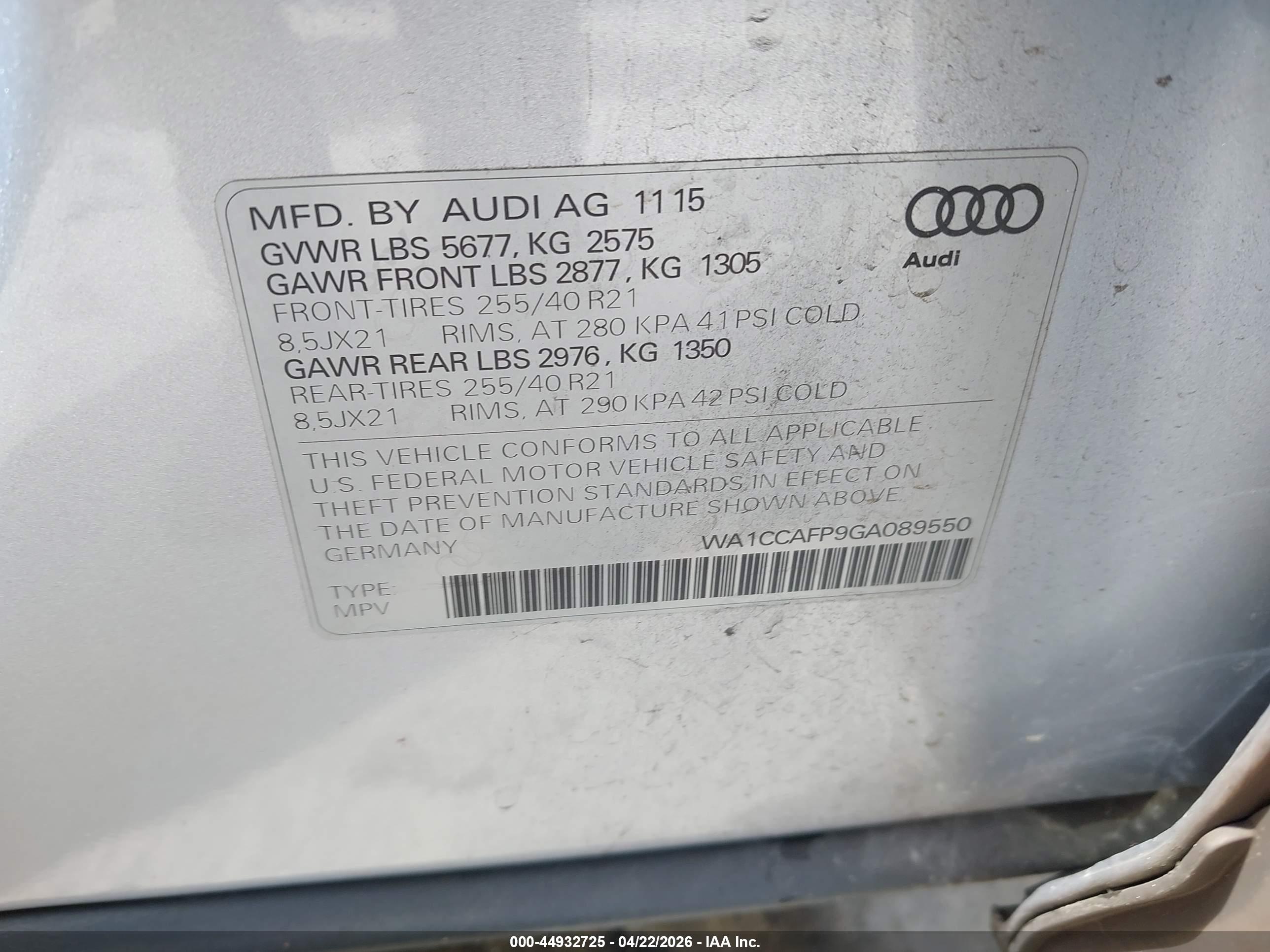 AUDI SQ5 image 9