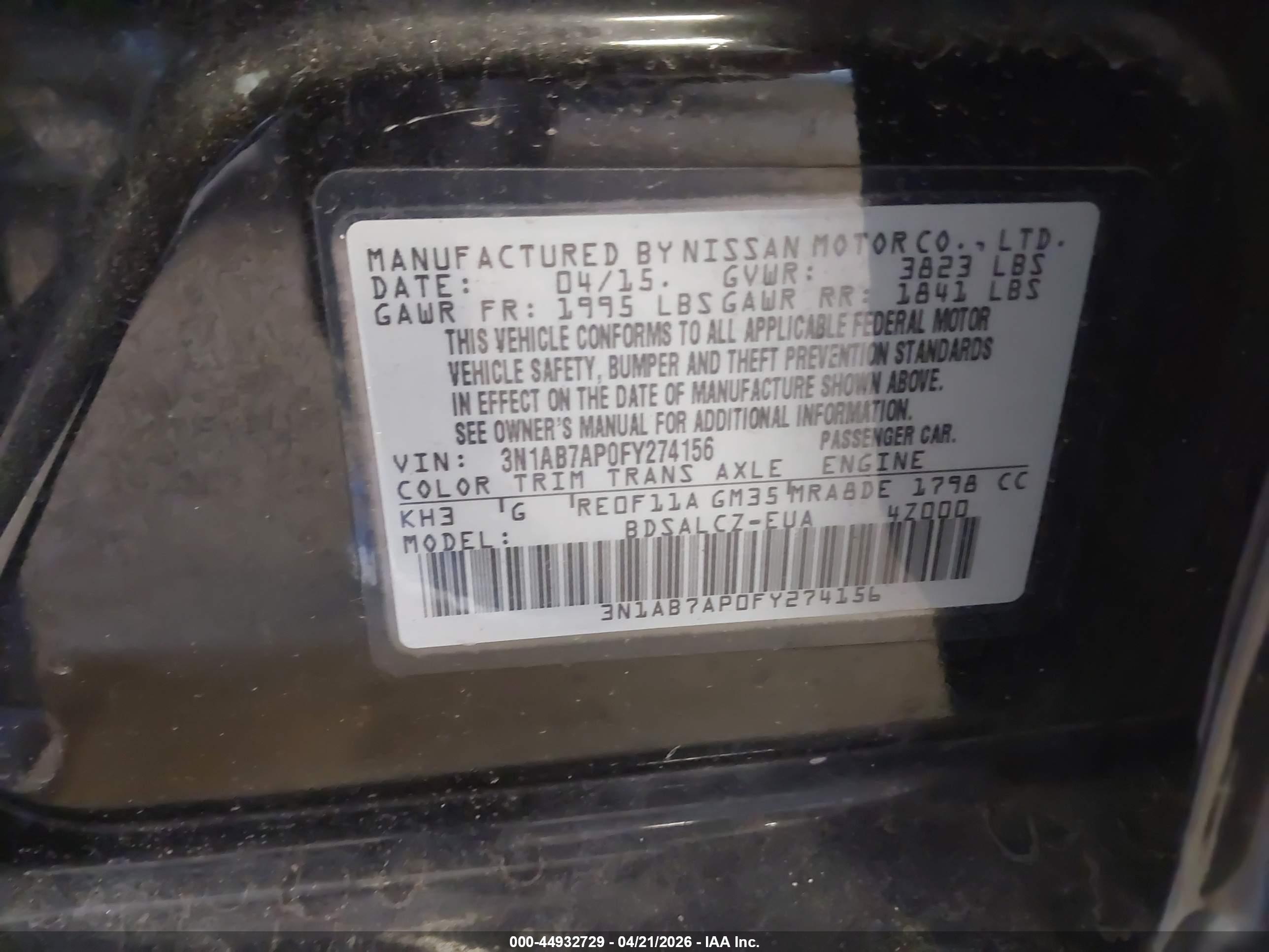 NISSAN SENTRA image 9