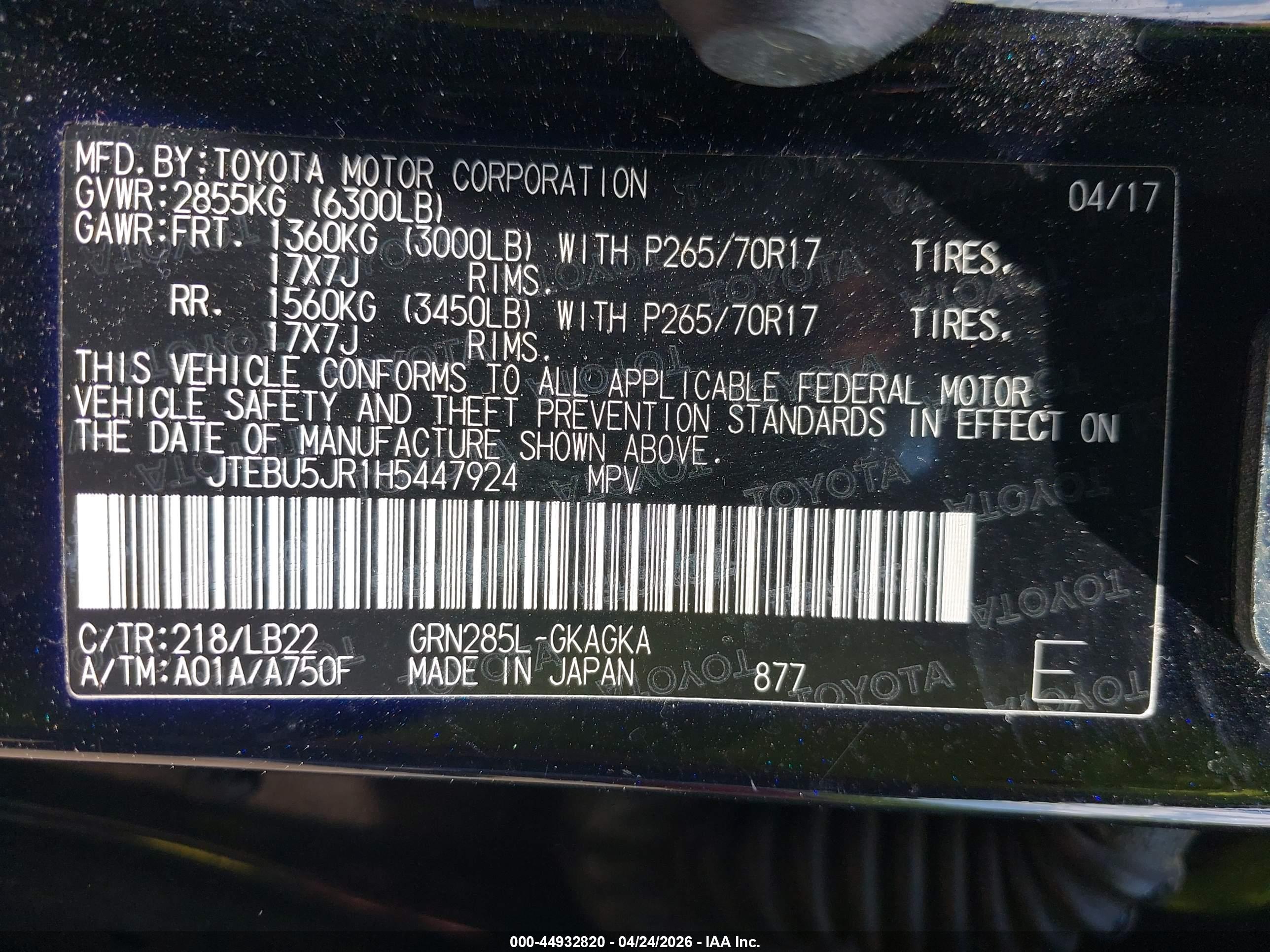 TOYOTA 4RUNNER image 9