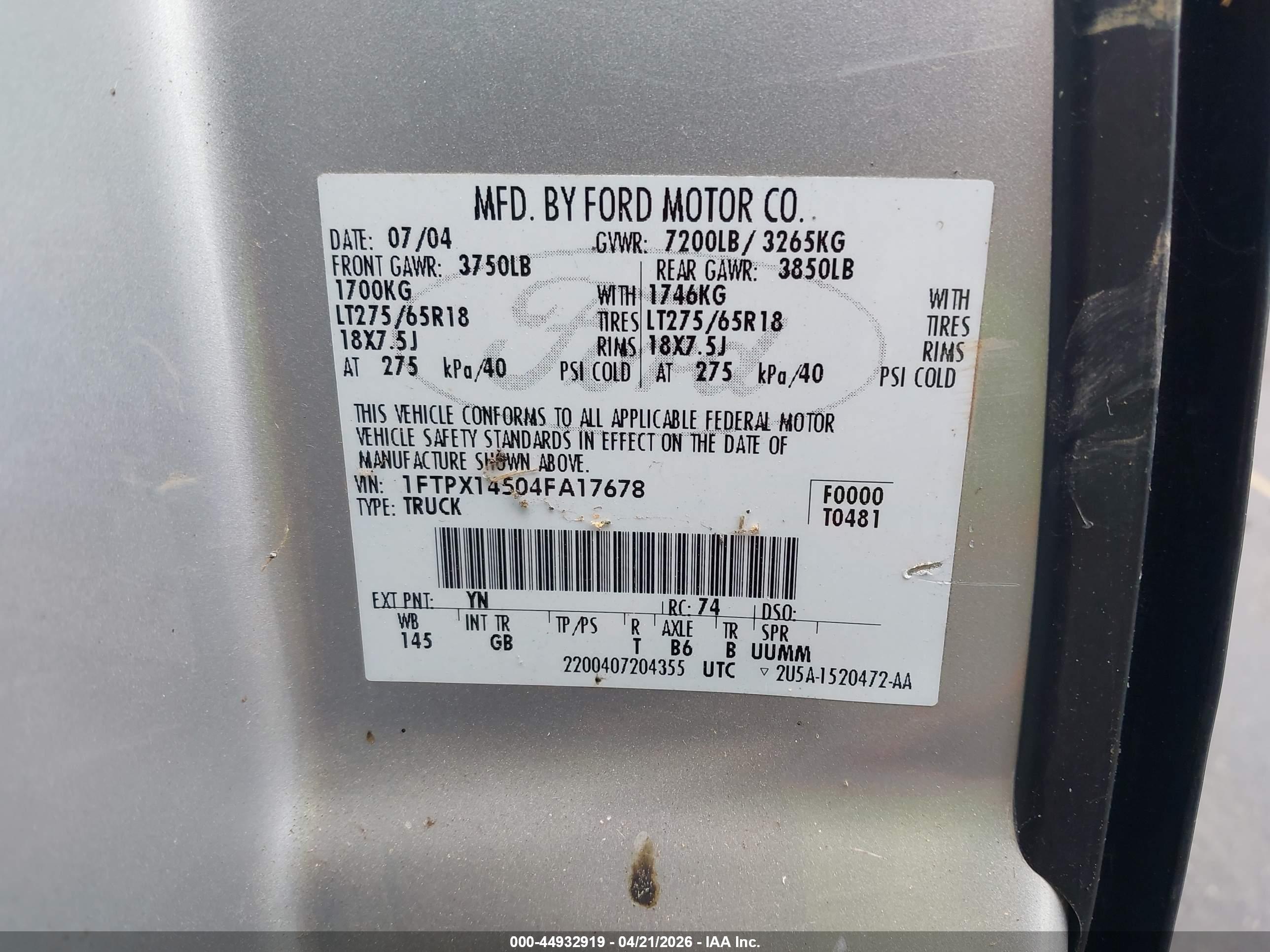 FORD F-150 image 9