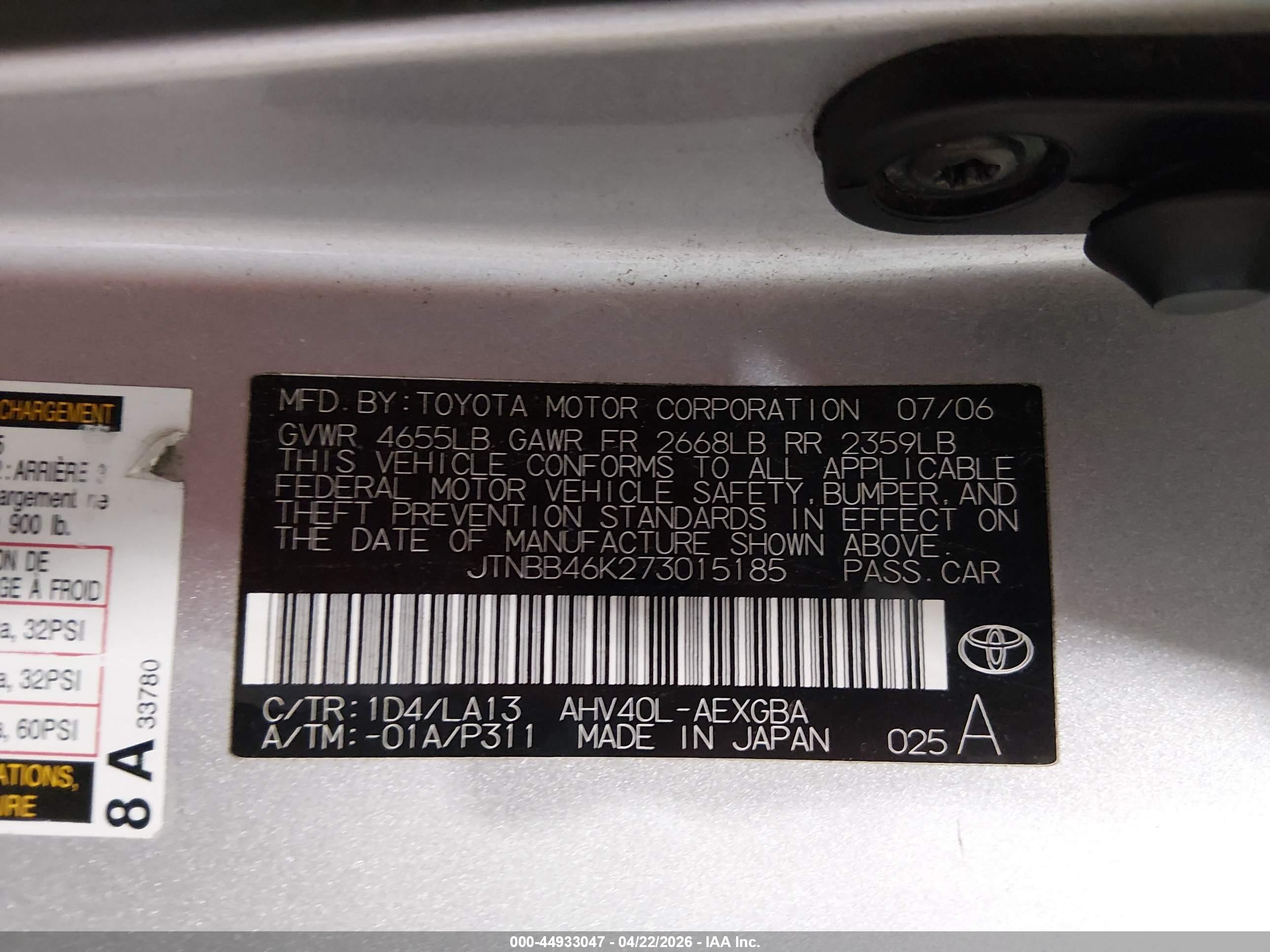 TOYOTA CAMRY image 9