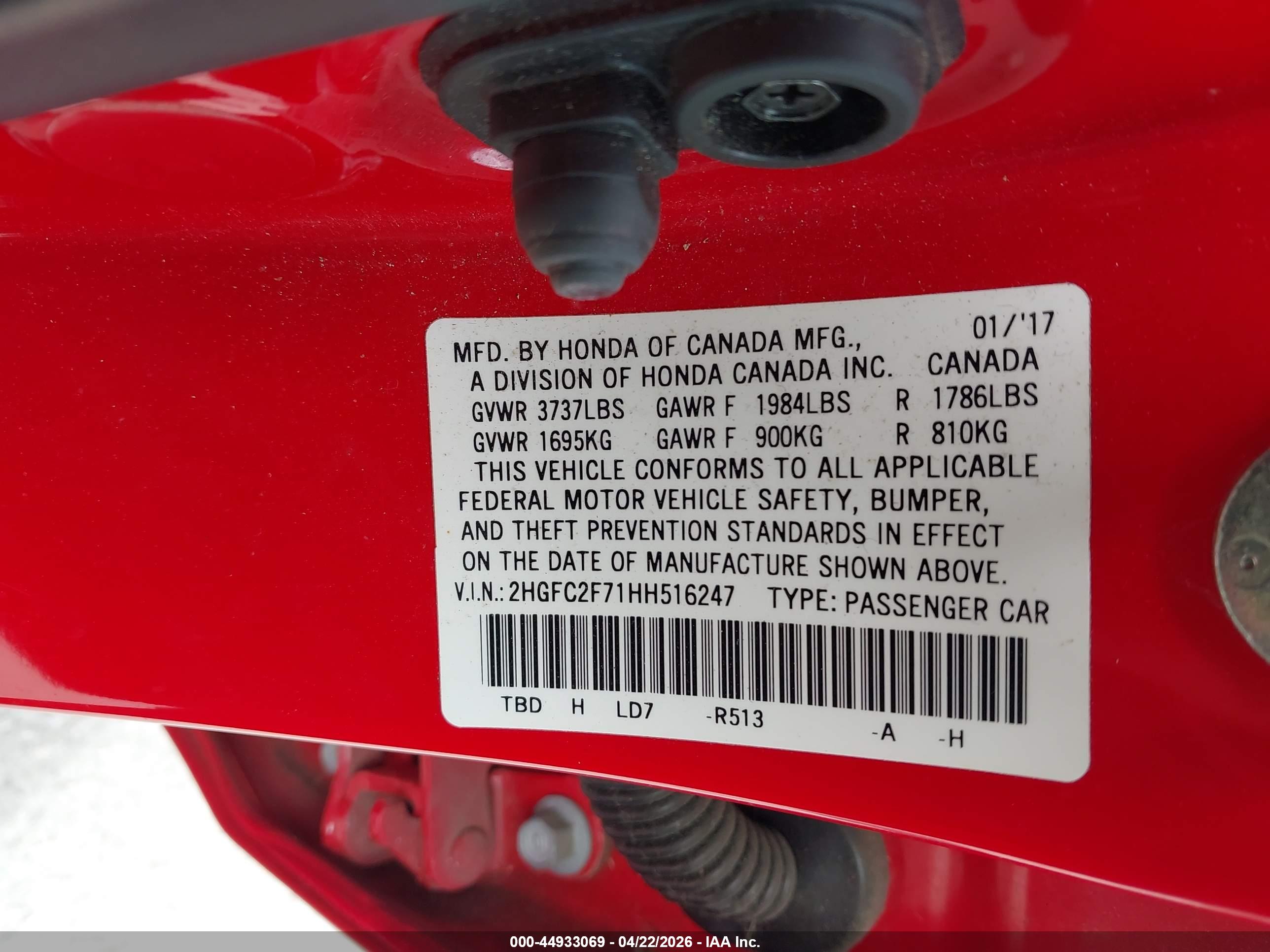 HONDA CIVIC image 9