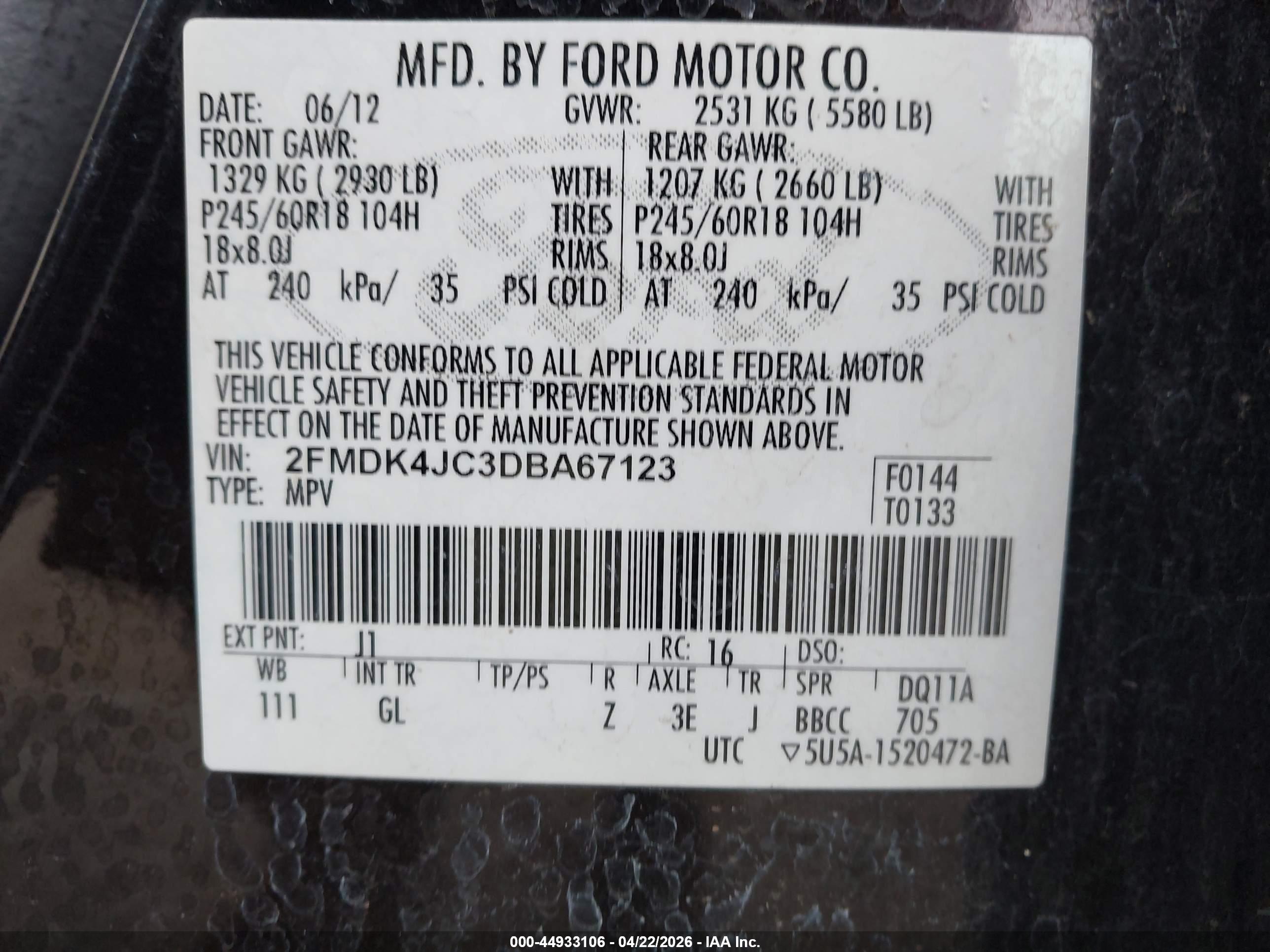FORD EDGE image 9