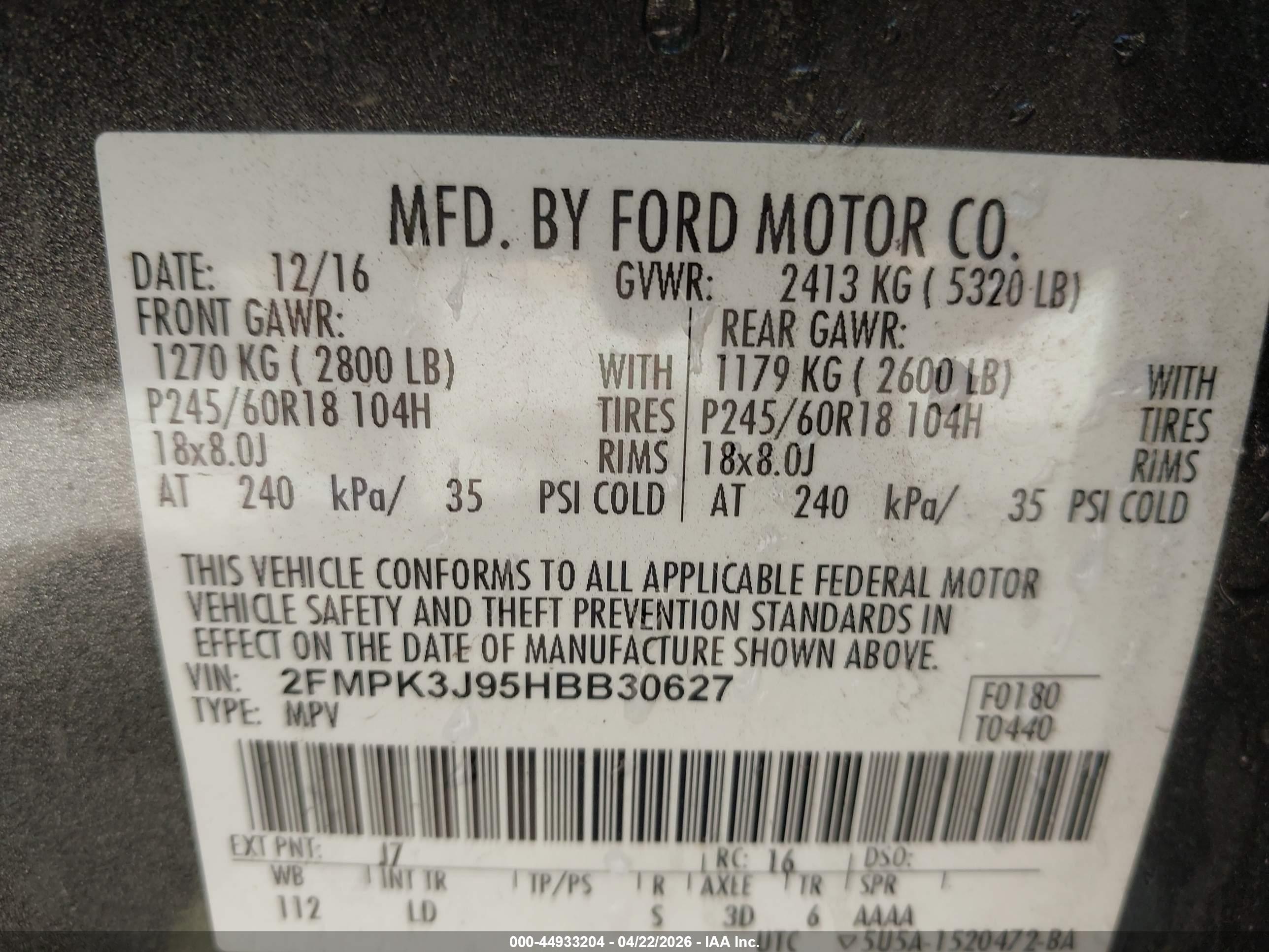 FORD EDGE image 9