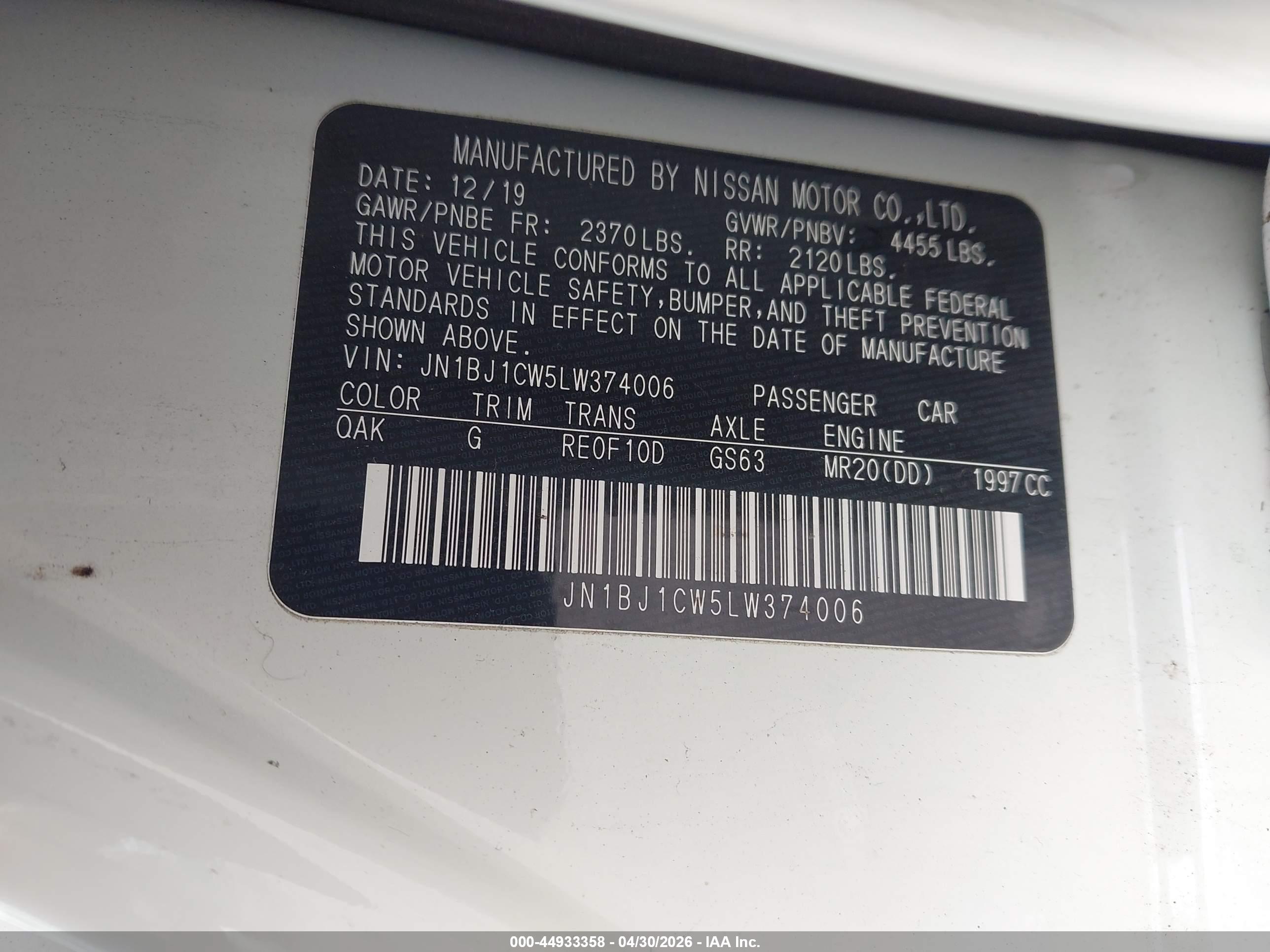 NISSAN ROGUE image 9