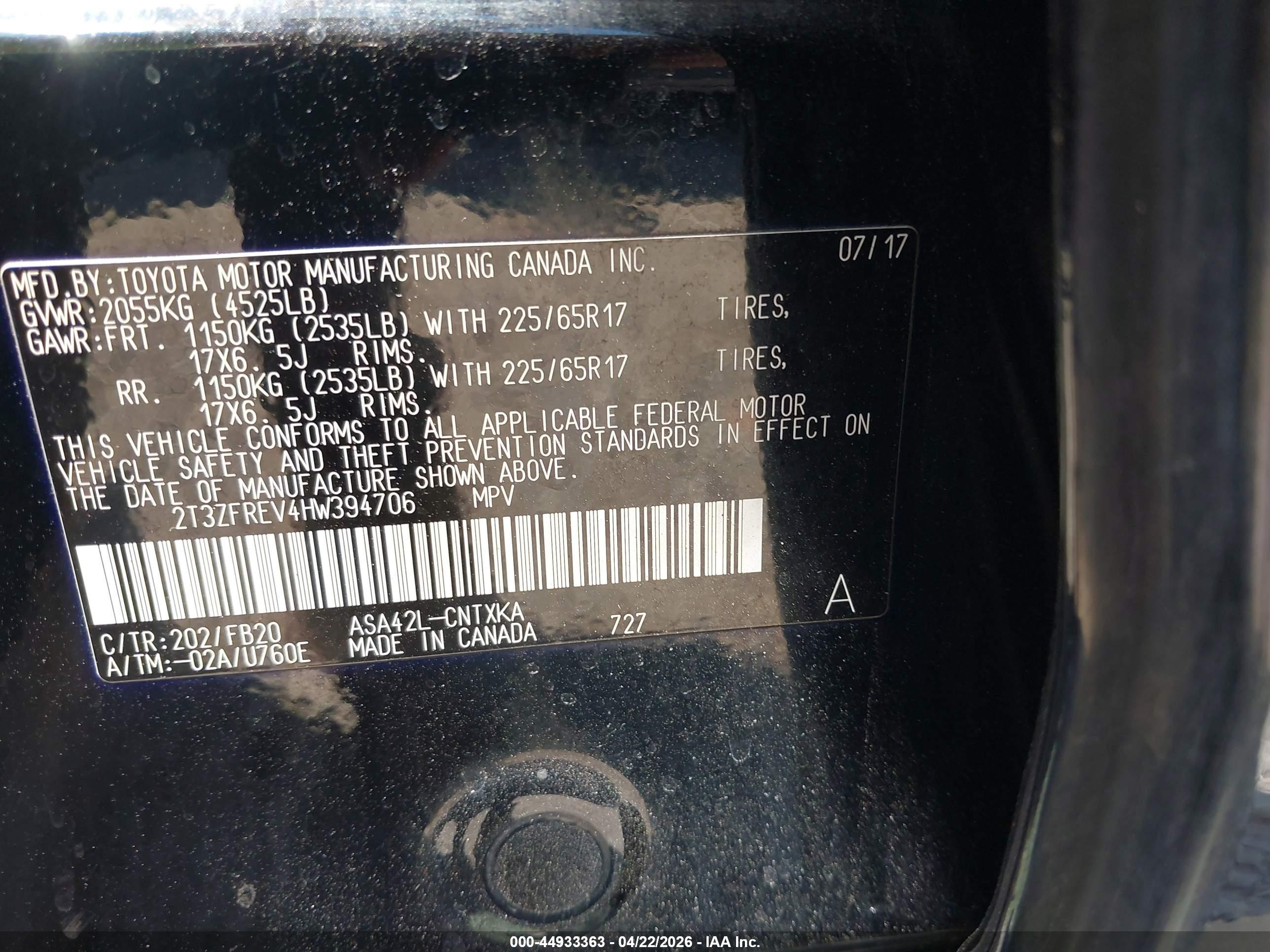 TOYOTA RAV4 image 9
