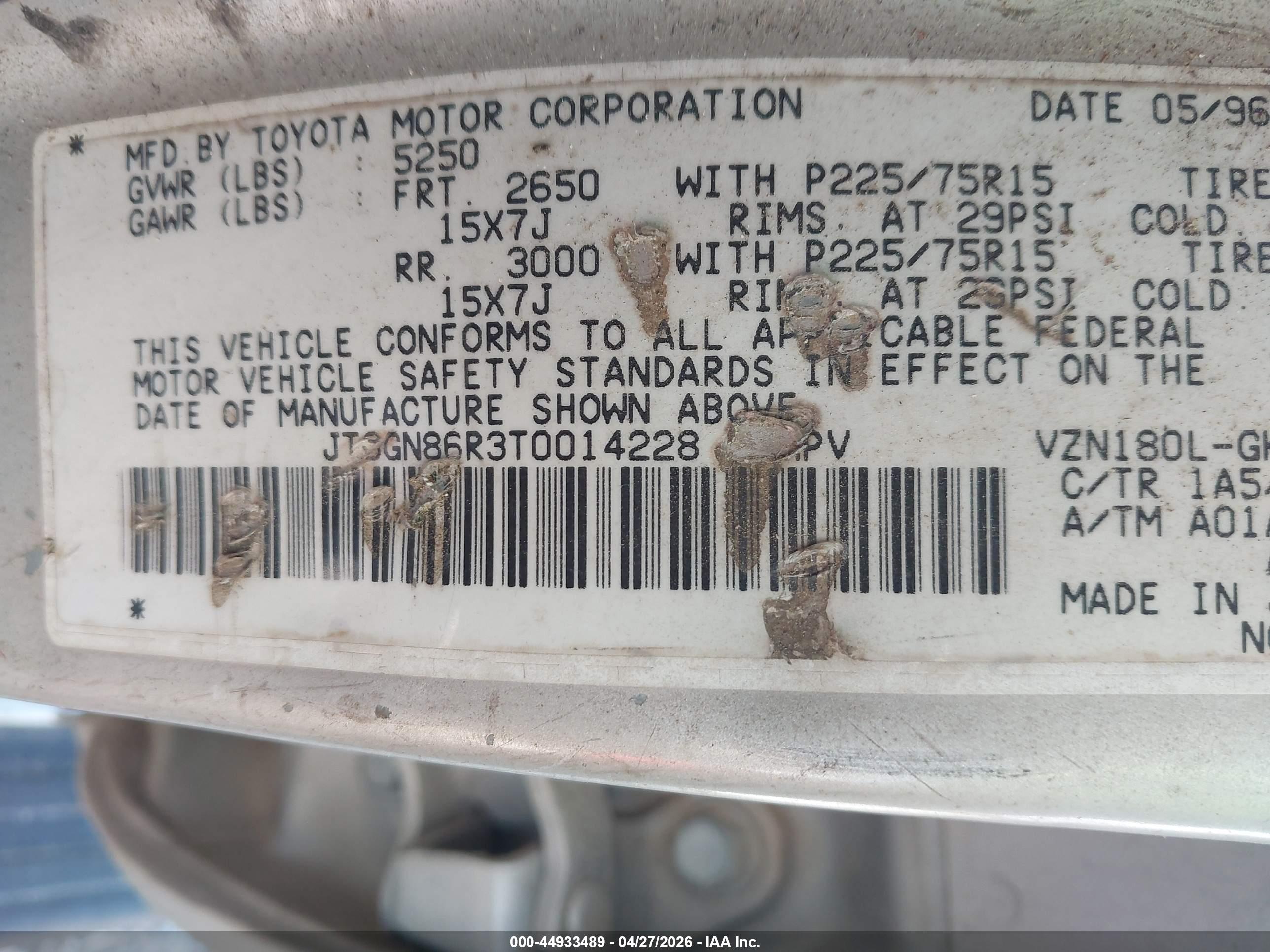 TOYOTA 4RUNNER image 9