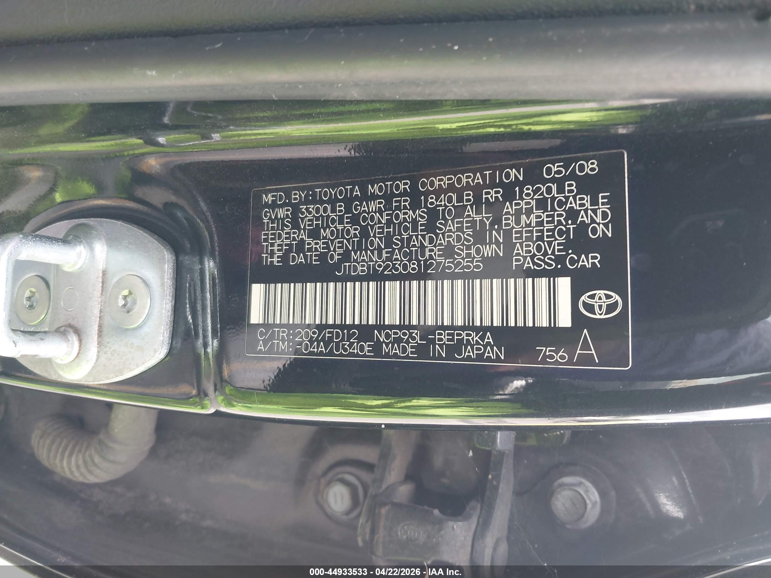 TOYOTA YARIS image 9