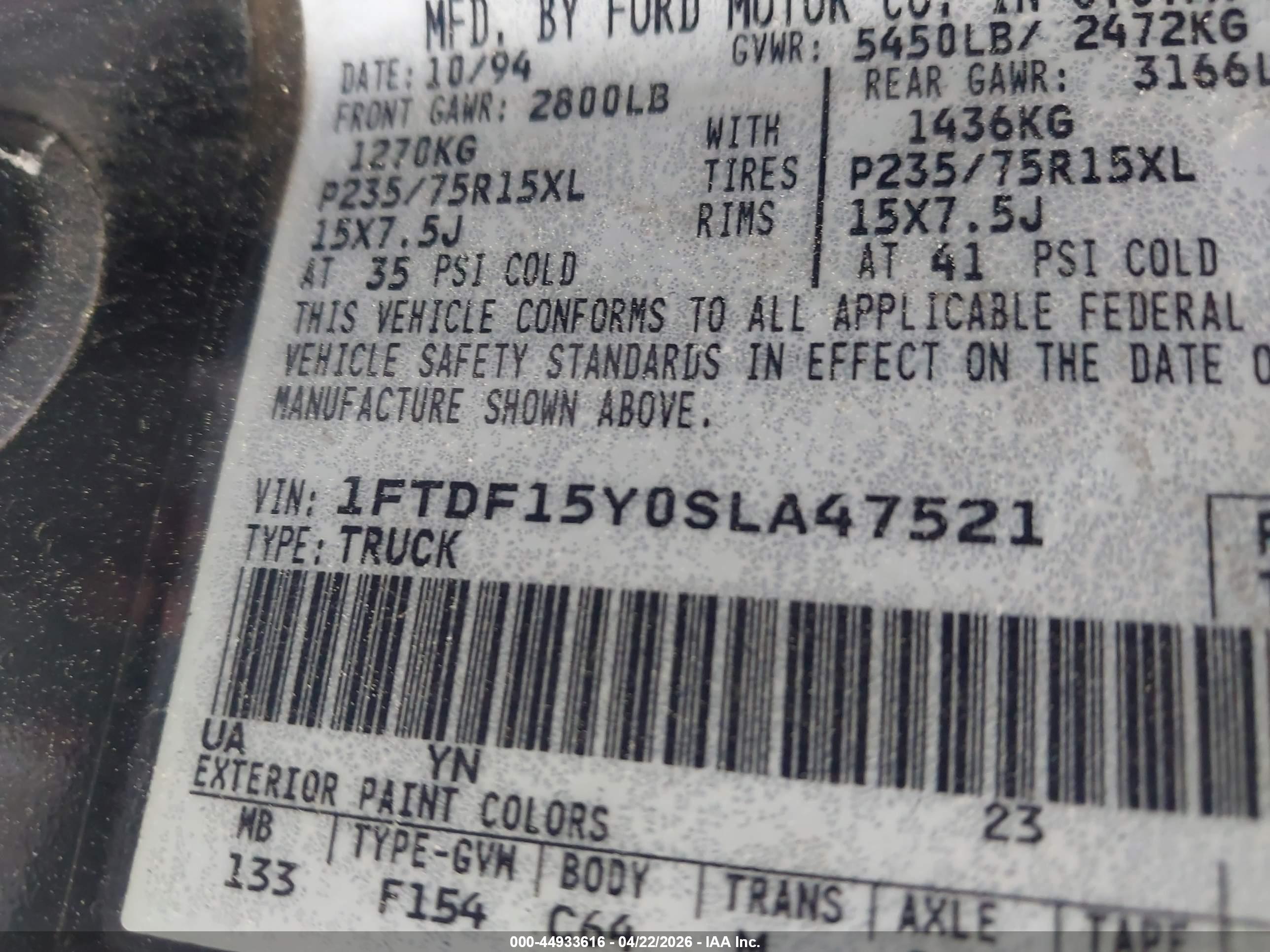 FORD F150 image 9