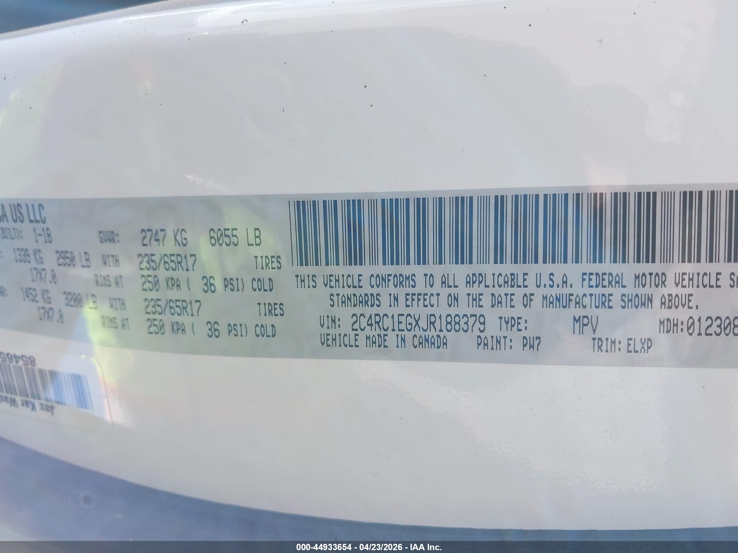 CHRYSLER PACIFICA image 9
