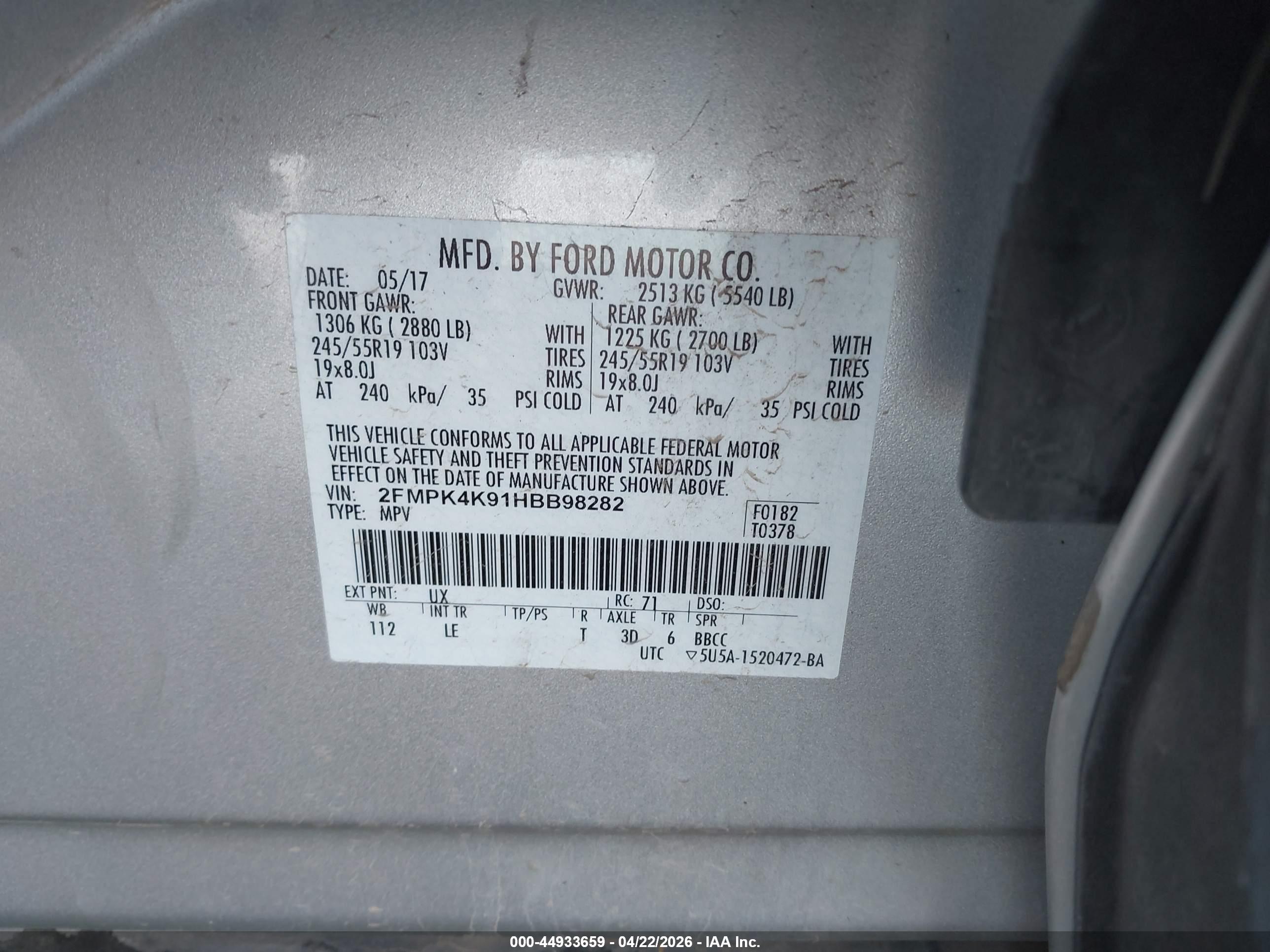 FORD EDGE image 9