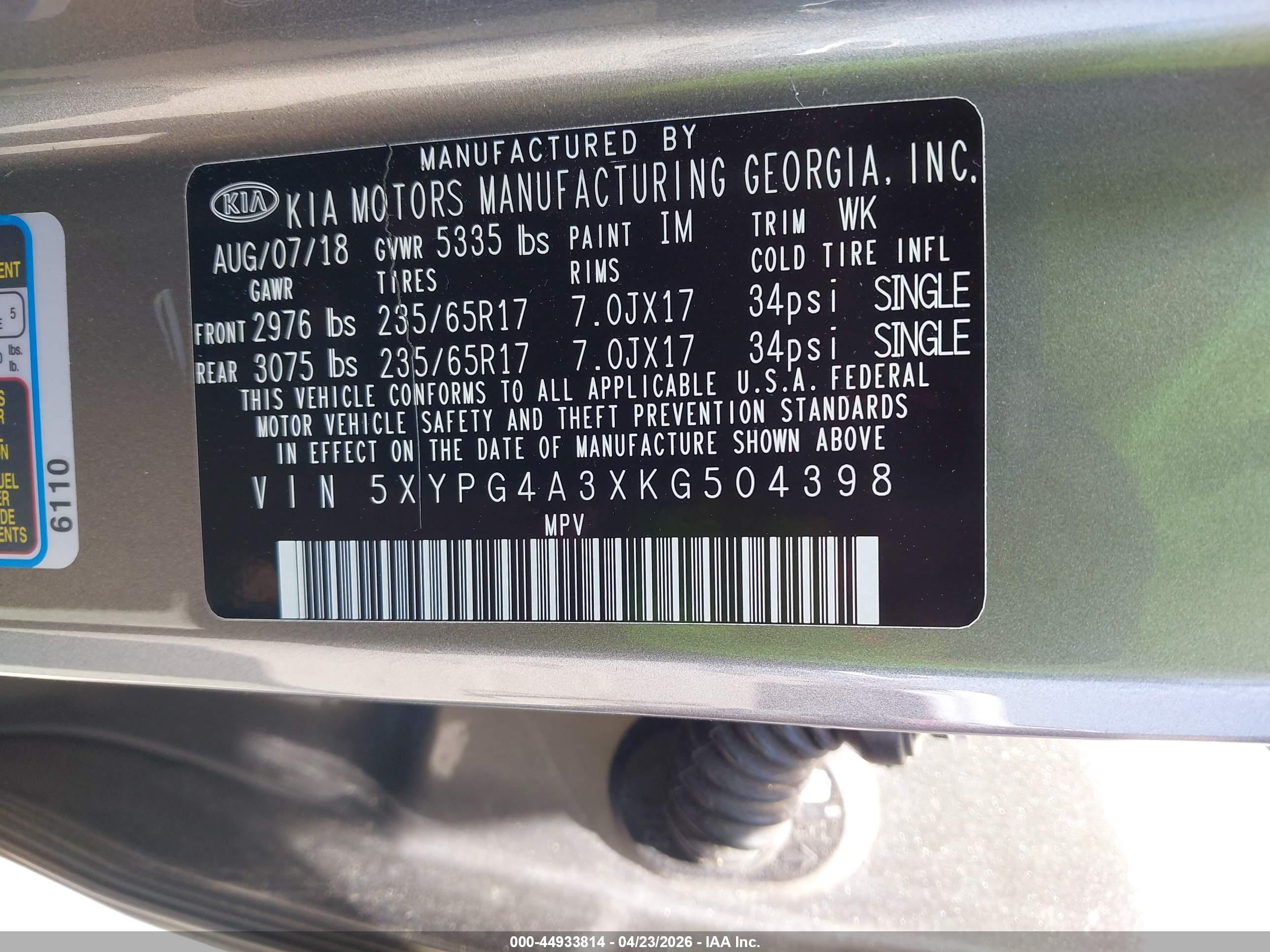 KIA SORENTO image 9