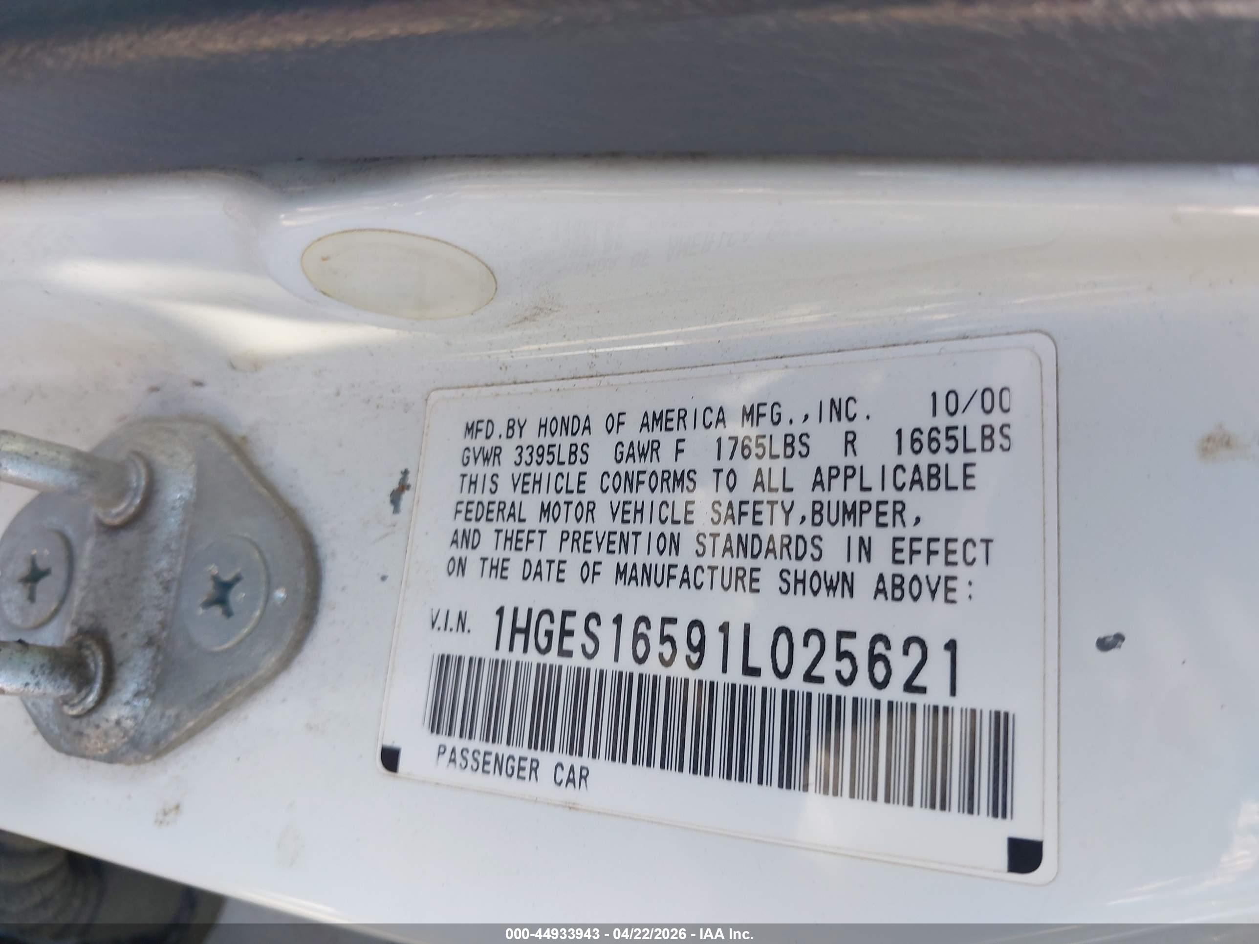 HONDA CIVIC image 9