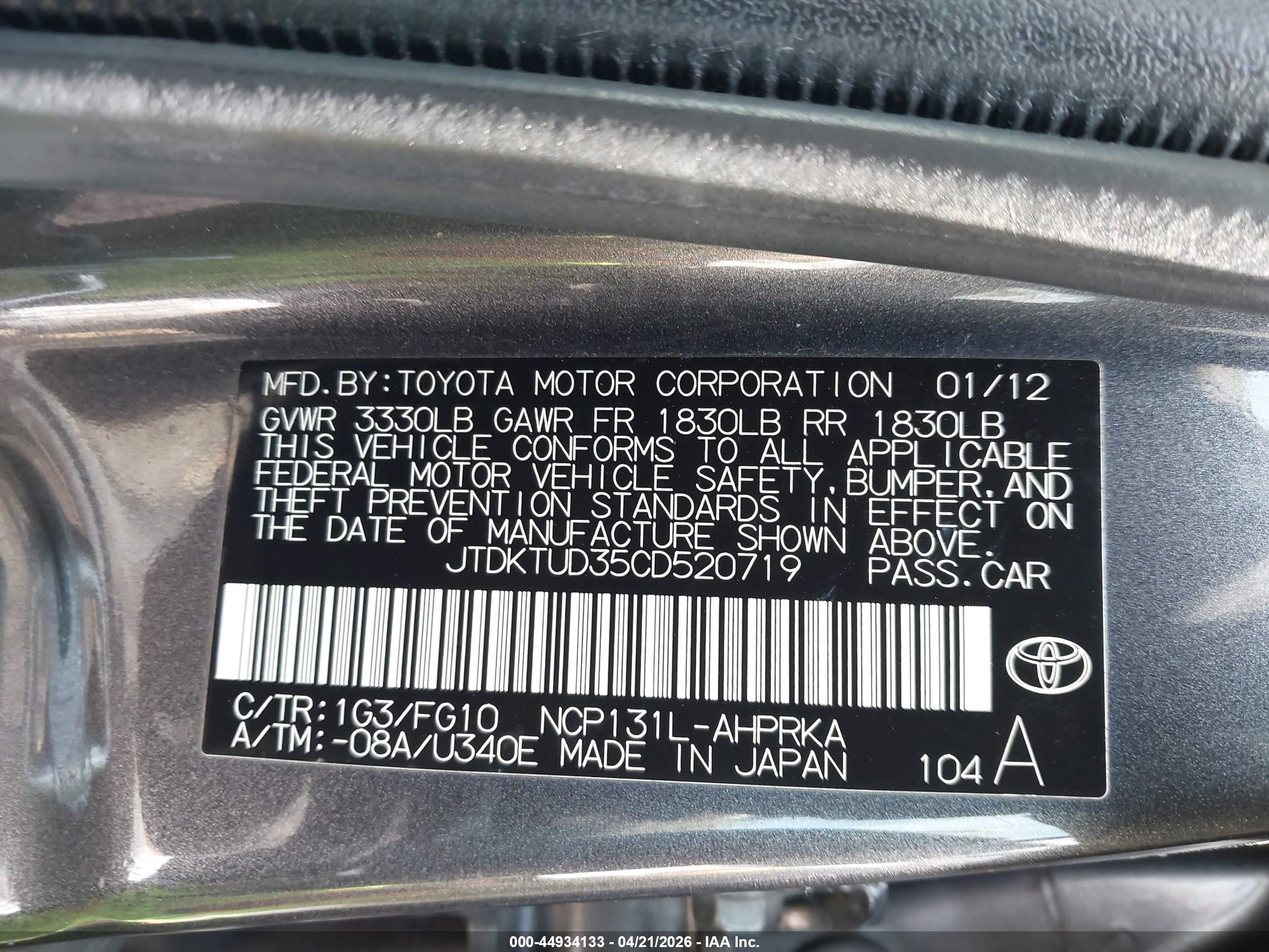 TOYOTA YARIS image 9