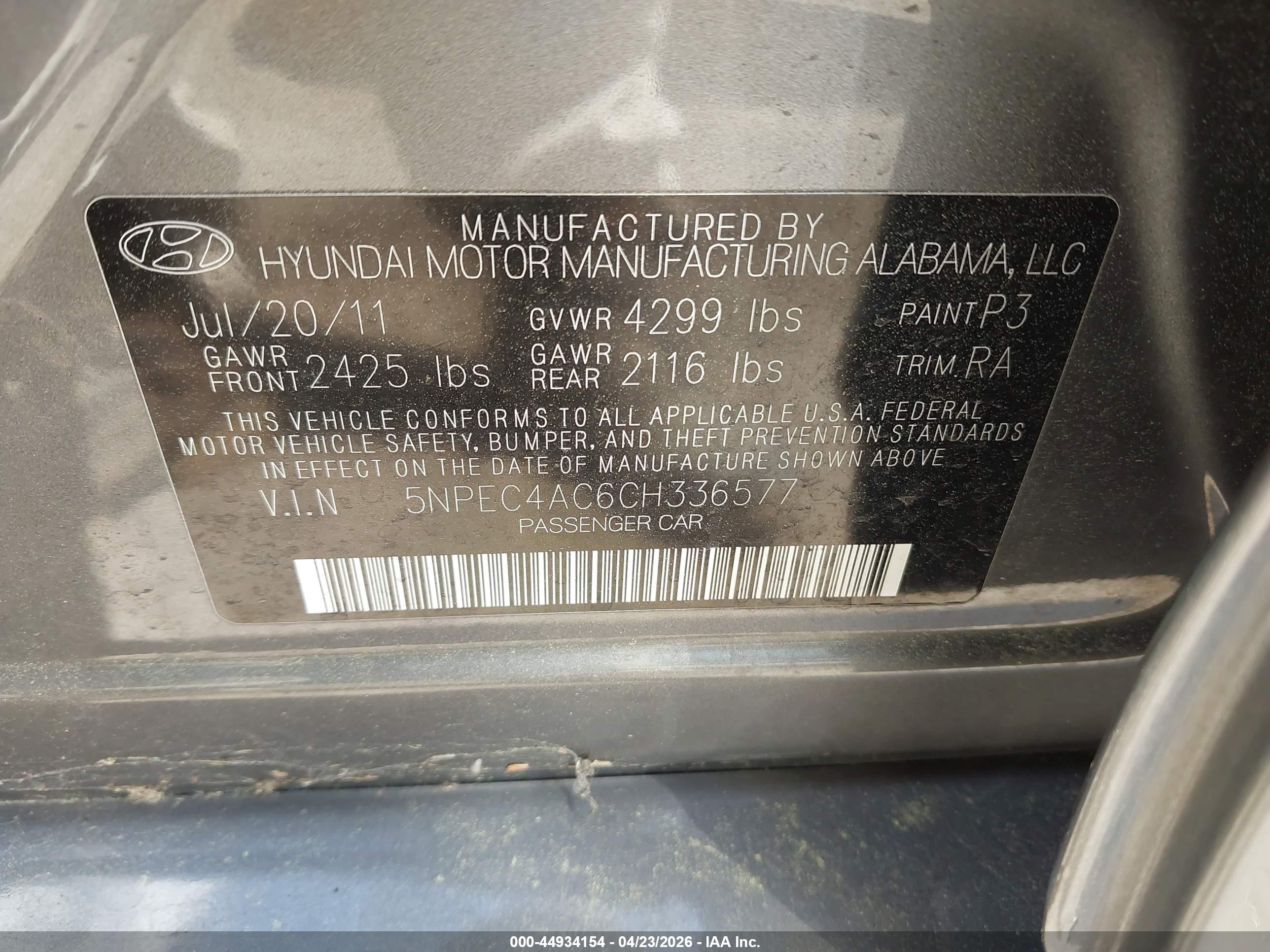 HYUNDAI SONATA image 9