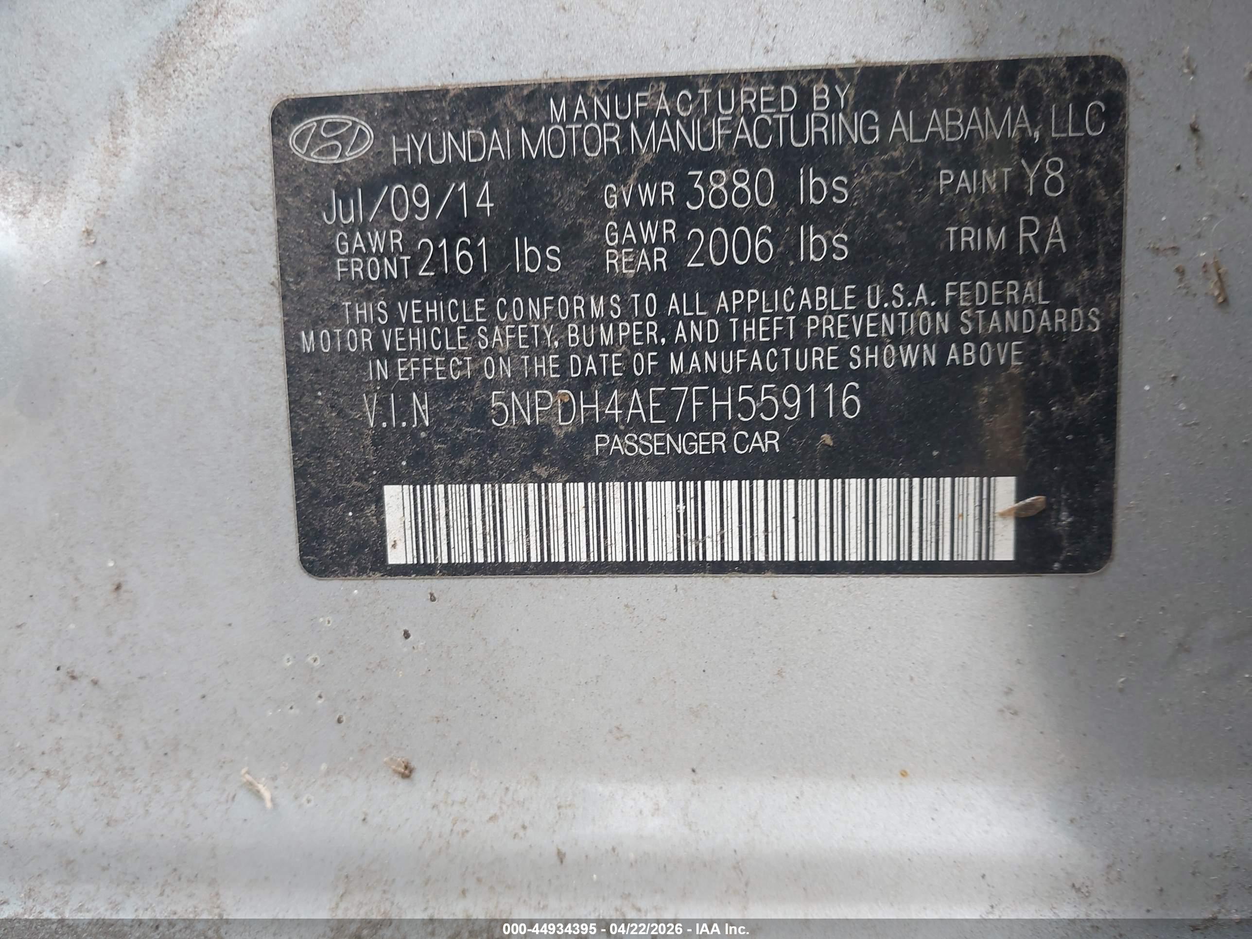HYUNDAI ELANTRA image 9