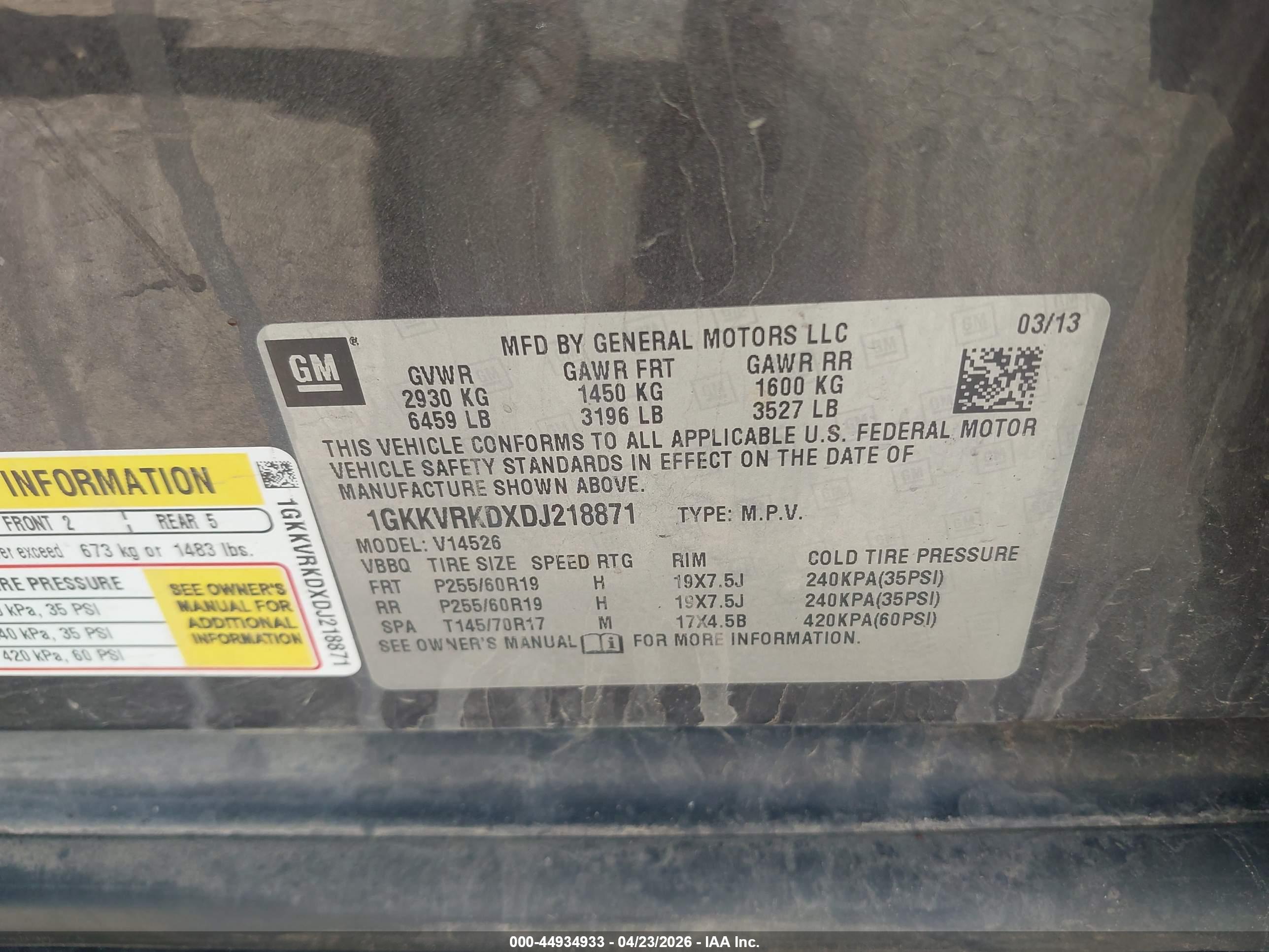 GMC ACADIA image 9