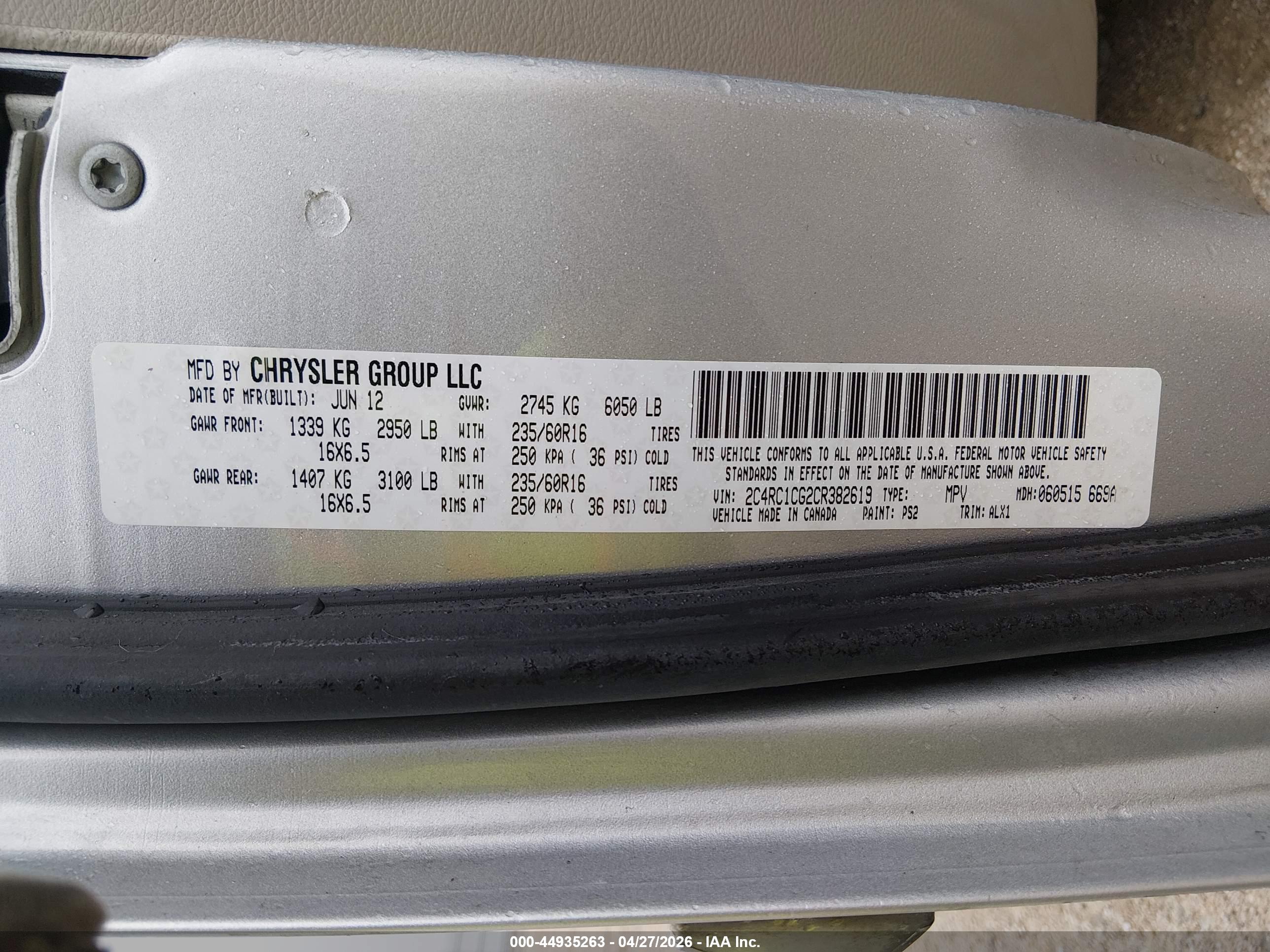 CHRYSLER TOWN image 9