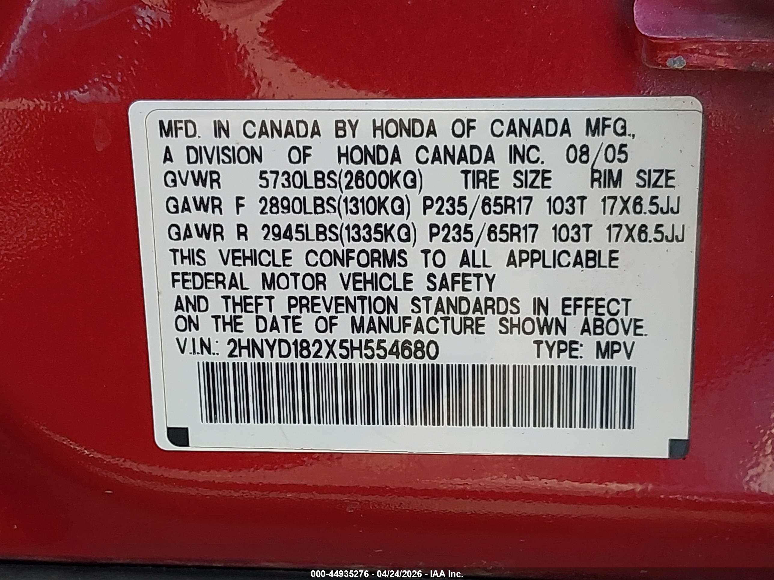 ACURA MDX image 9
