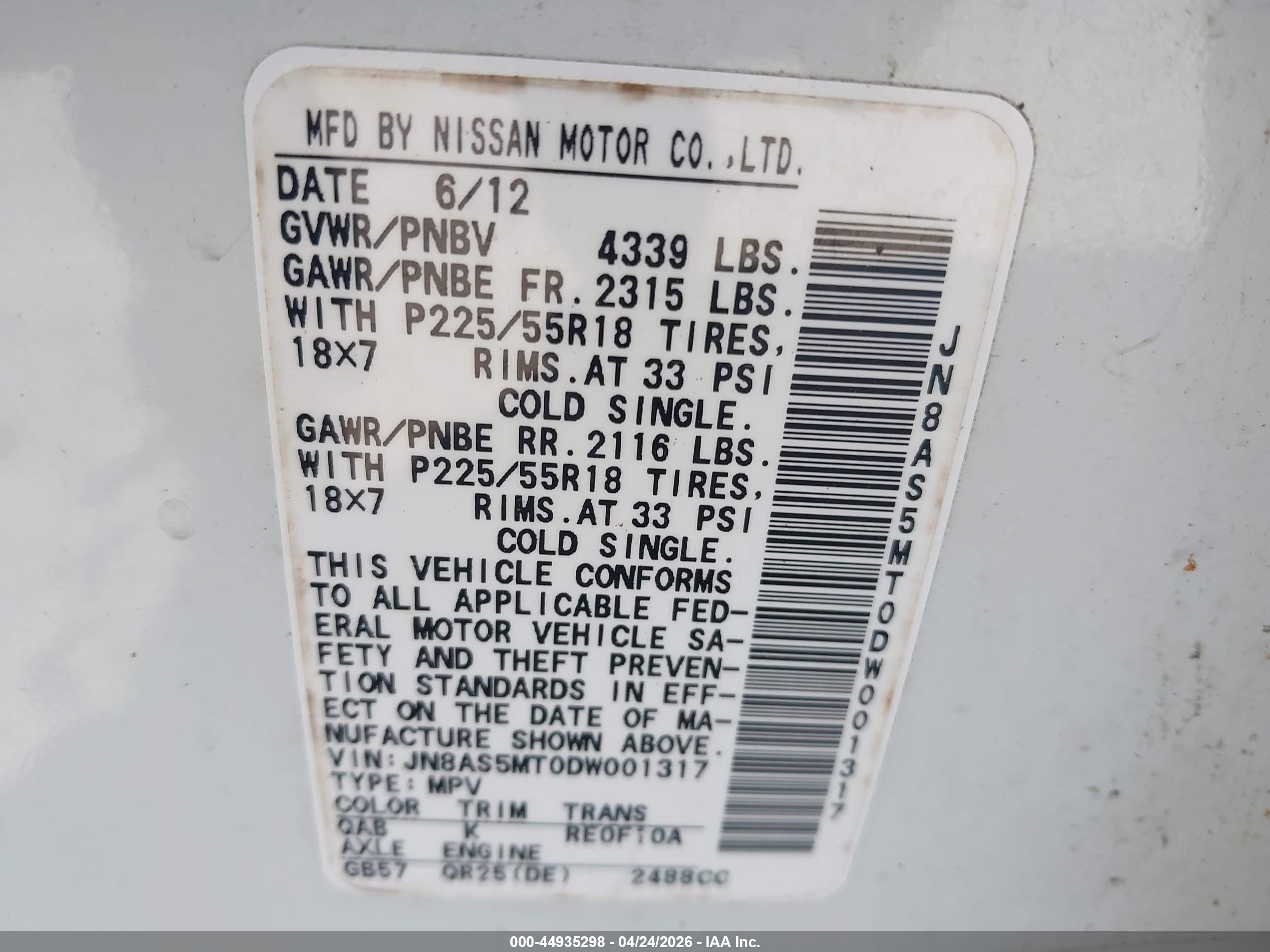 NISSAN ROGUE image 9