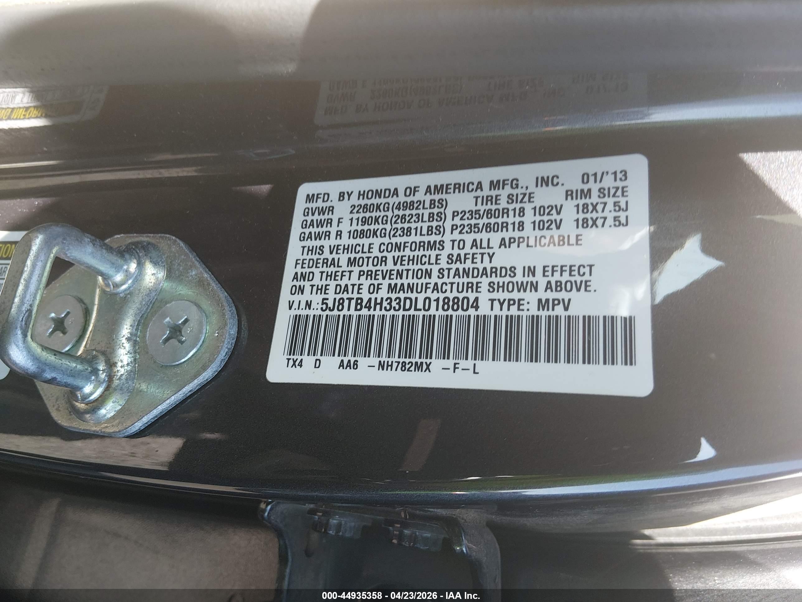 ACURA RDX image 9