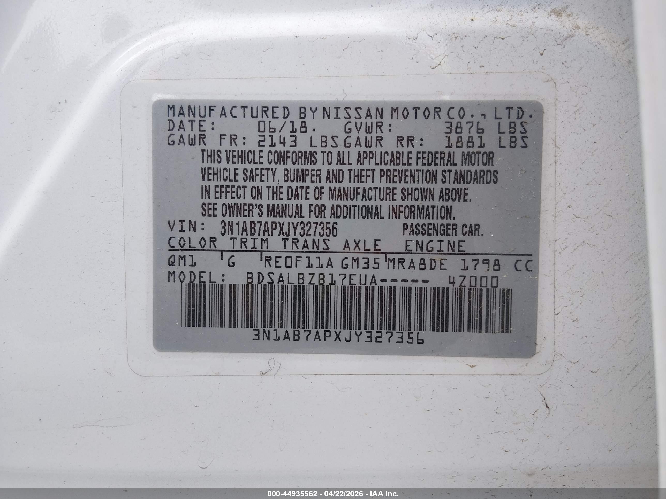 NISSAN SENTRA image 9