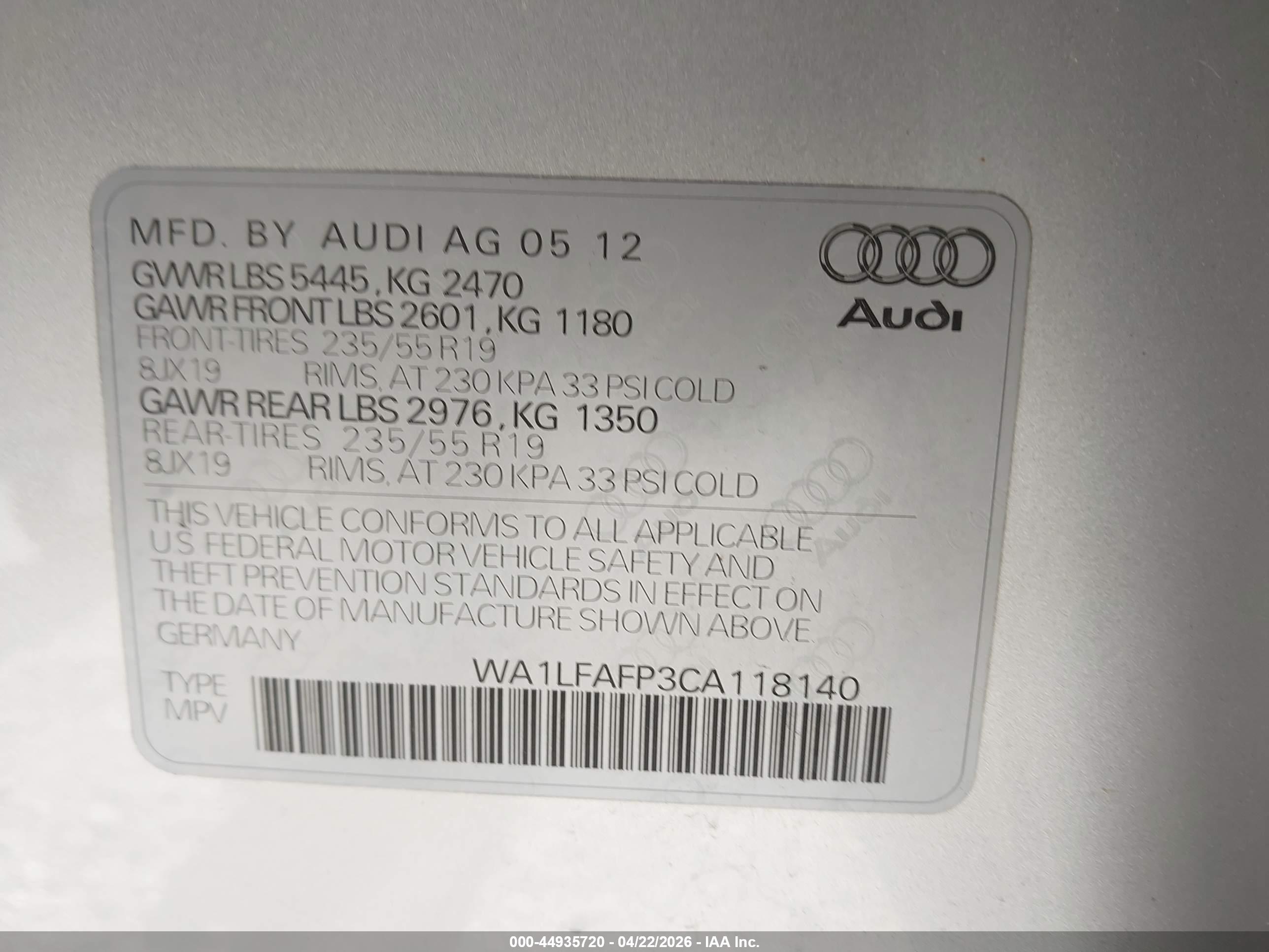 AUDI Q5 image 9