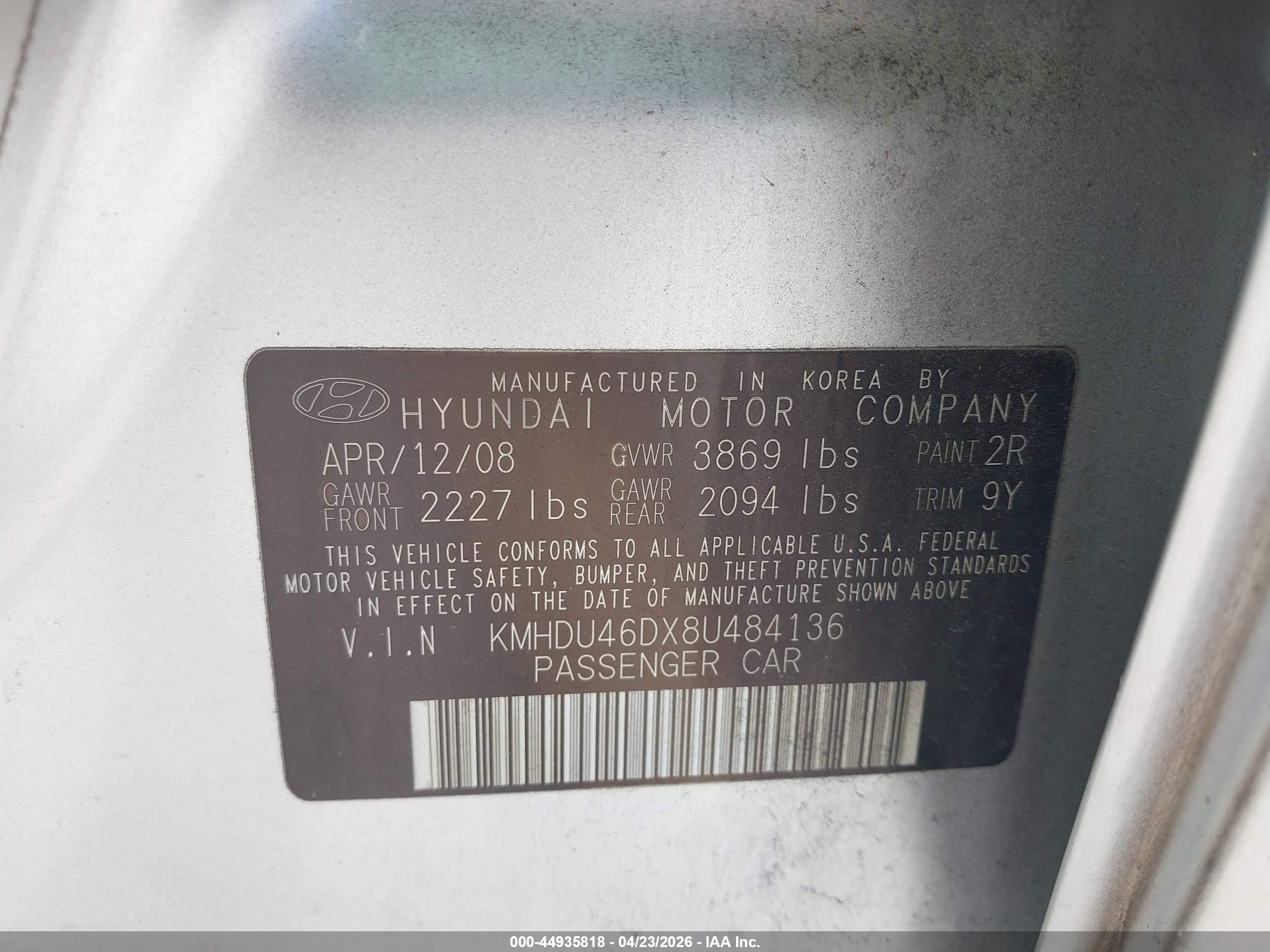 HYUNDAI ELANTRA image 9