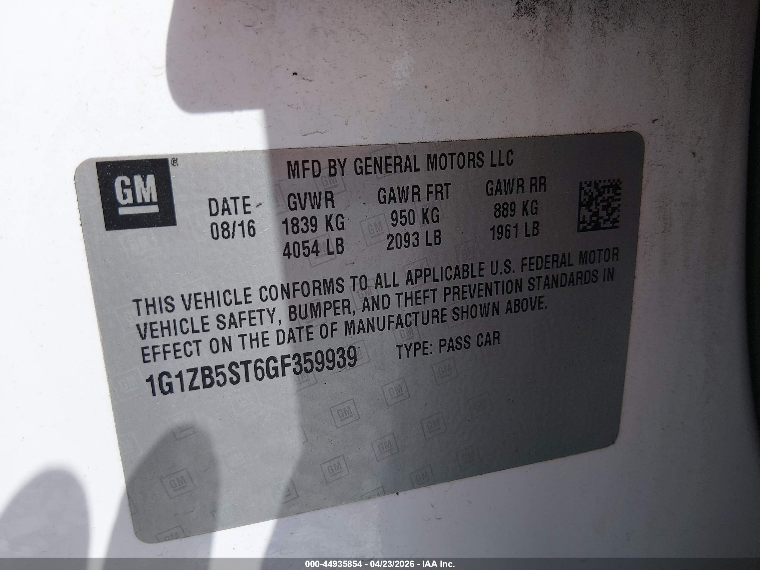 CHEVROLET MALIBU image 9