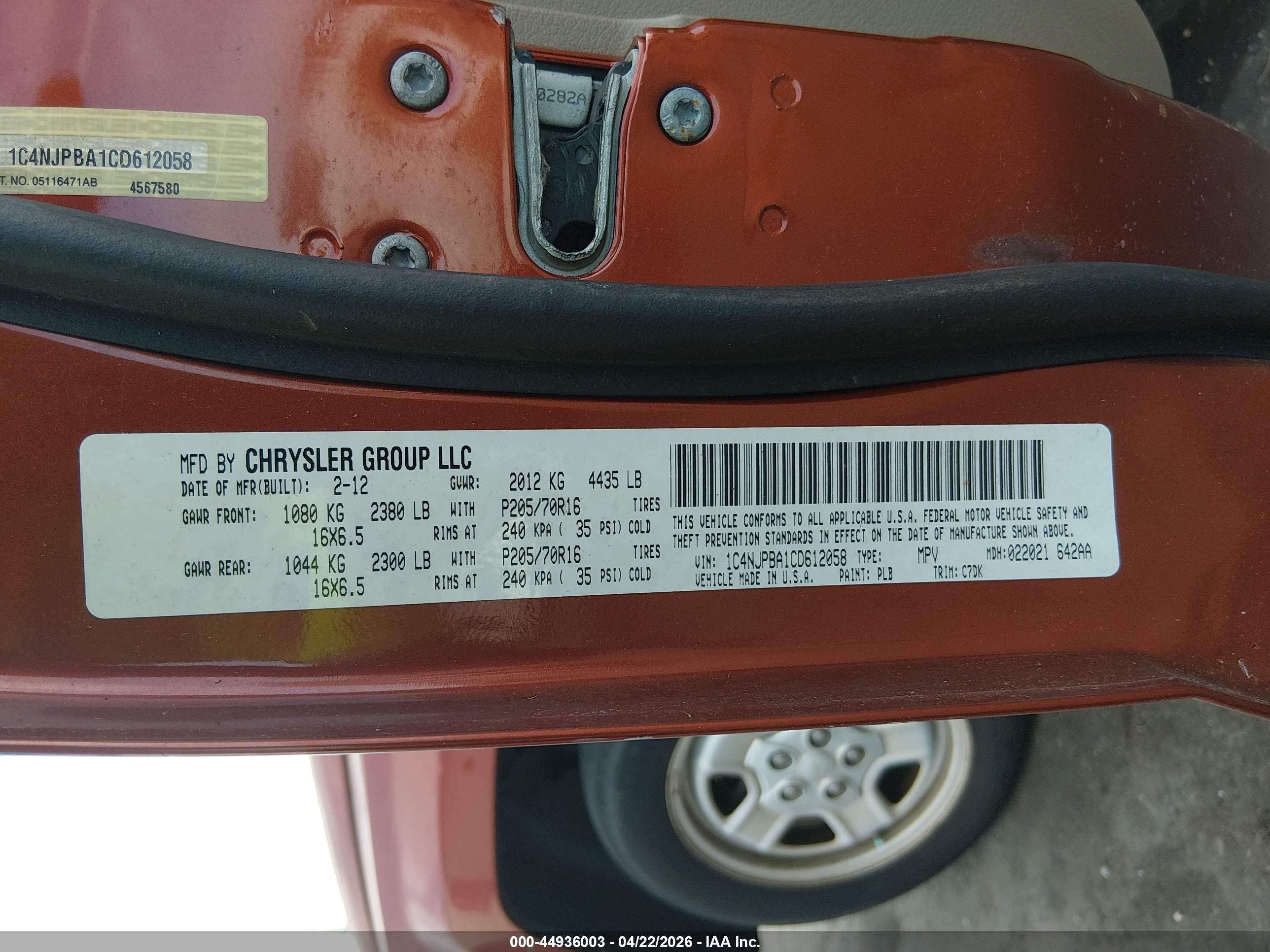 JEEP PATRIOT image 10