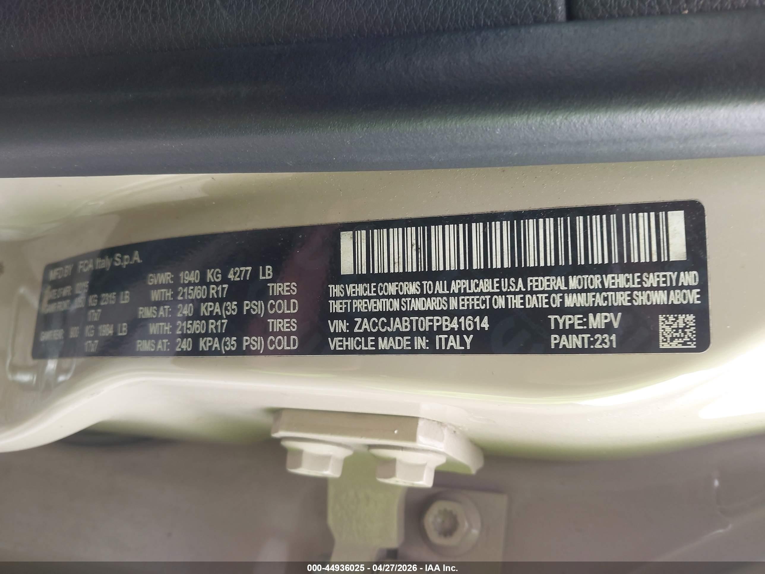 JEEP RENEGADE image 9