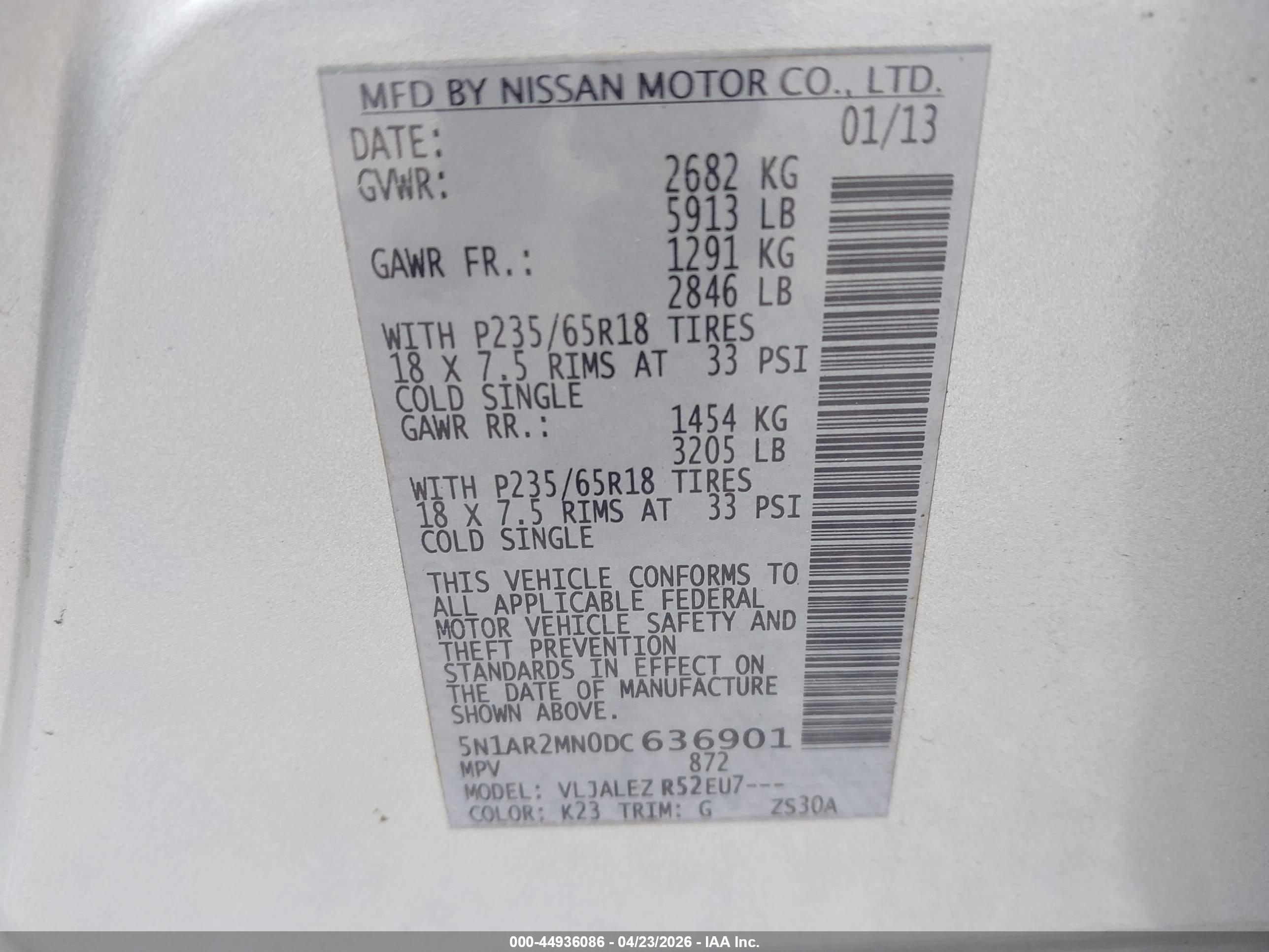 NISSAN PATHFINDER image 9