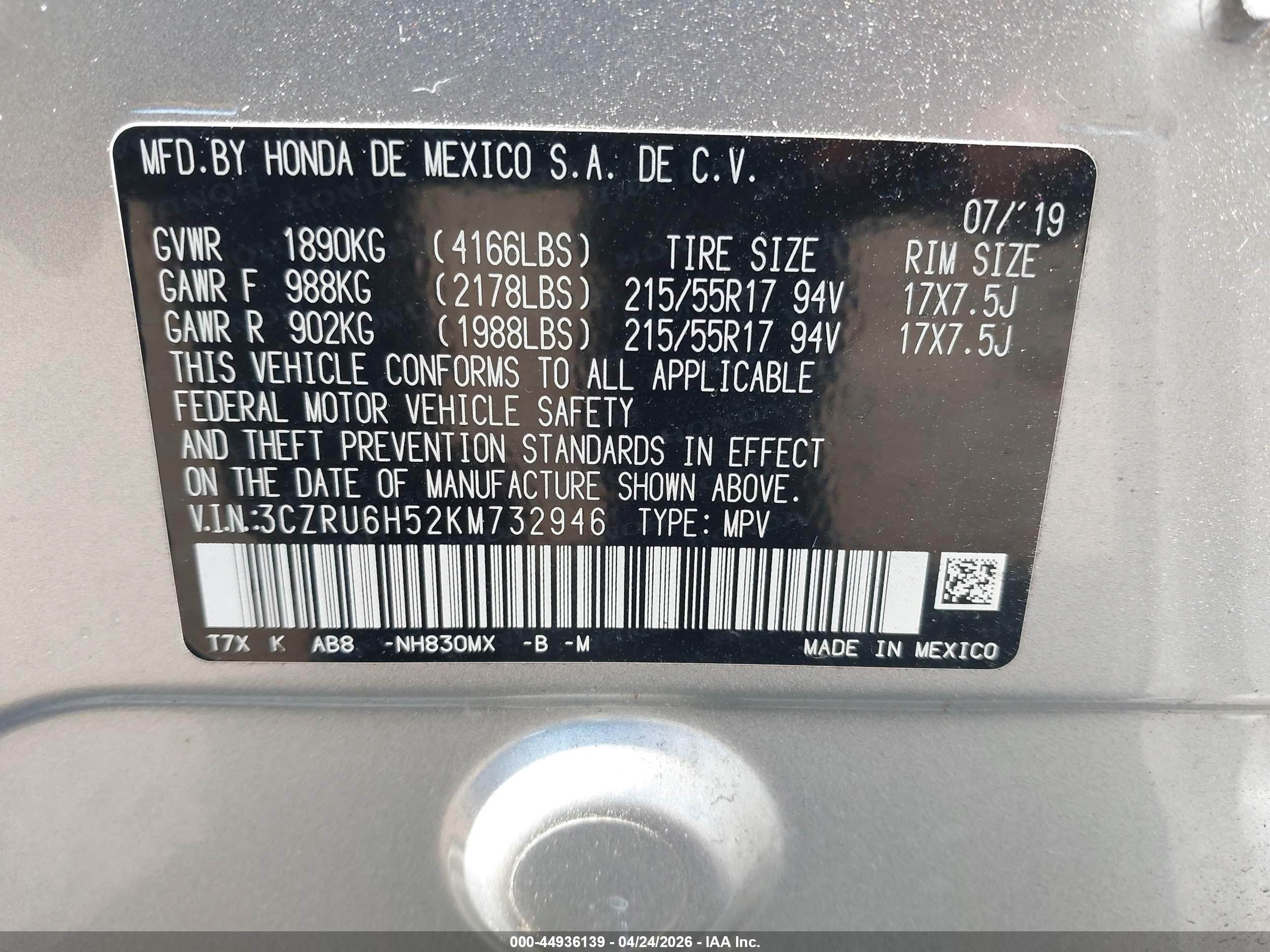 HONDA HR-V image 9