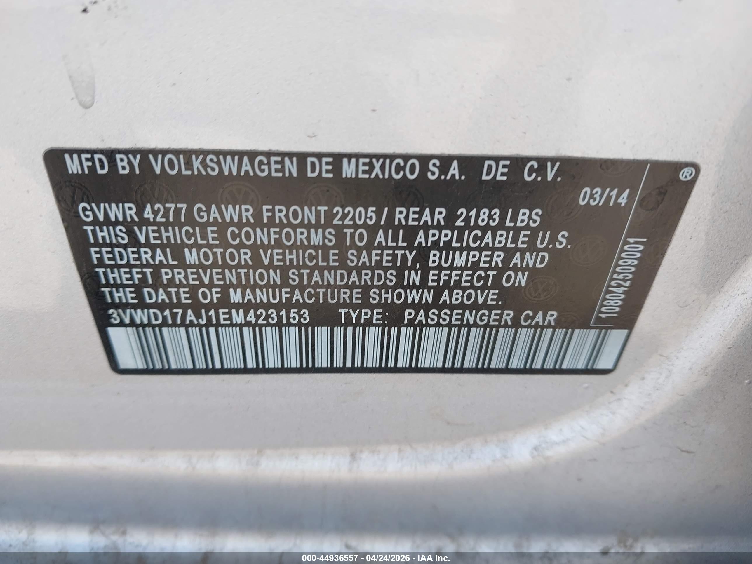 VOLKSWAGEN JETTA image 9