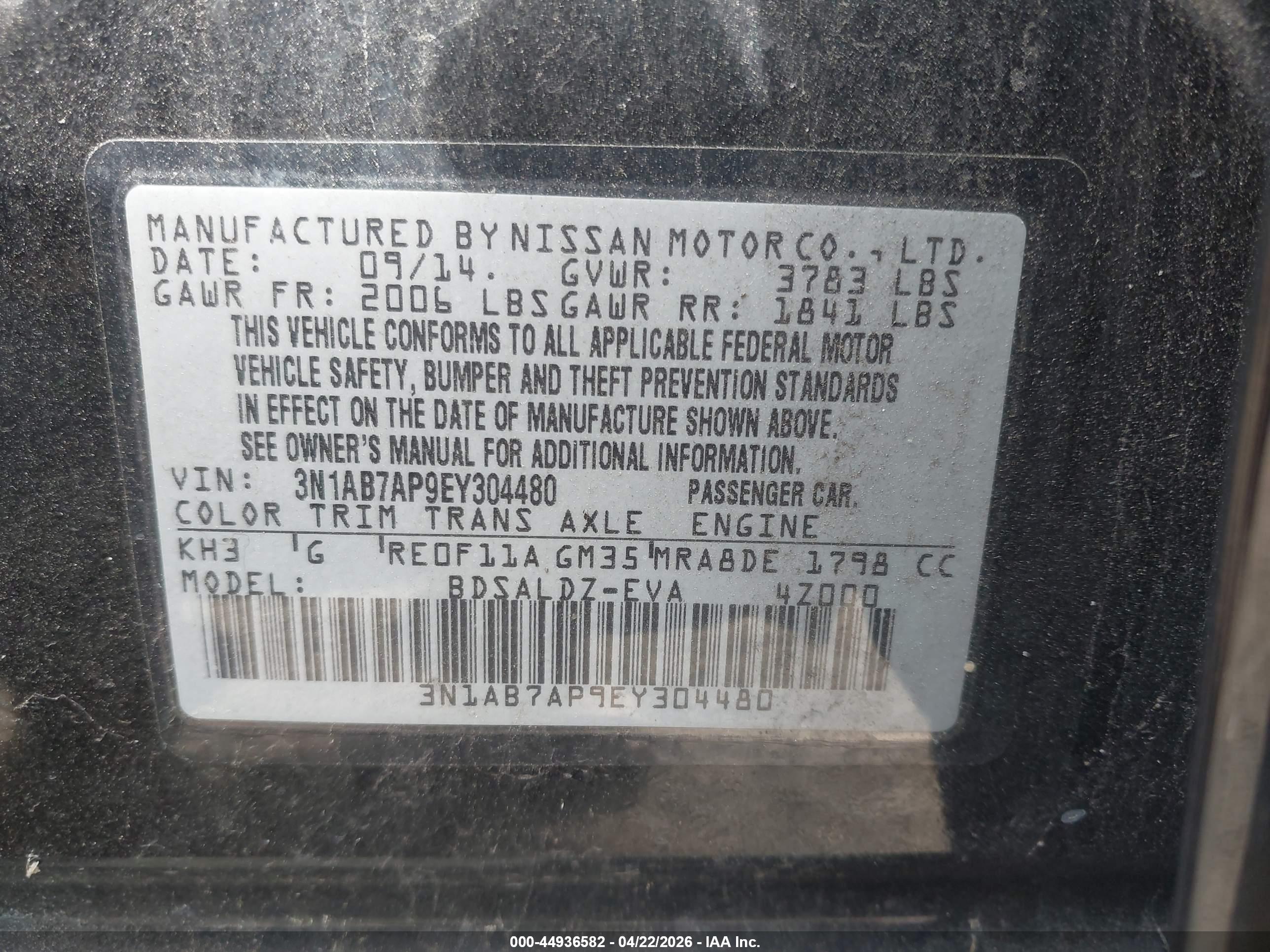 NISSAN SENTRA image 9
