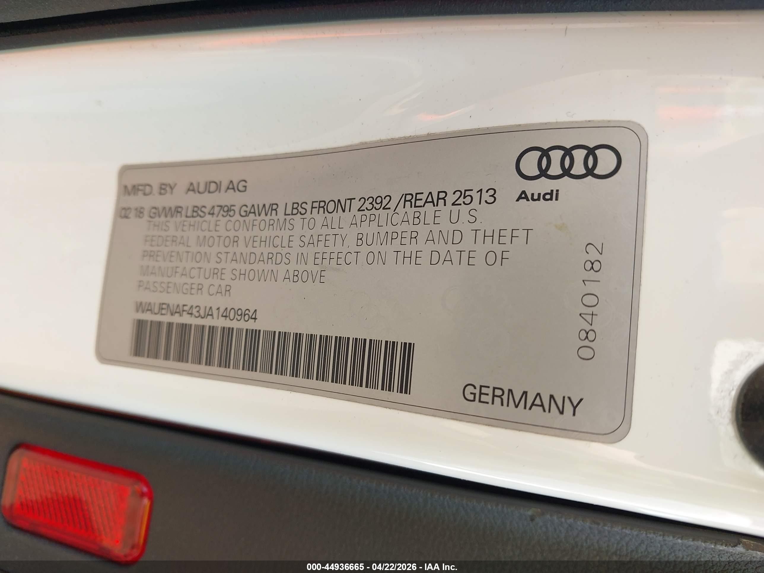 AUDI A4 image 9