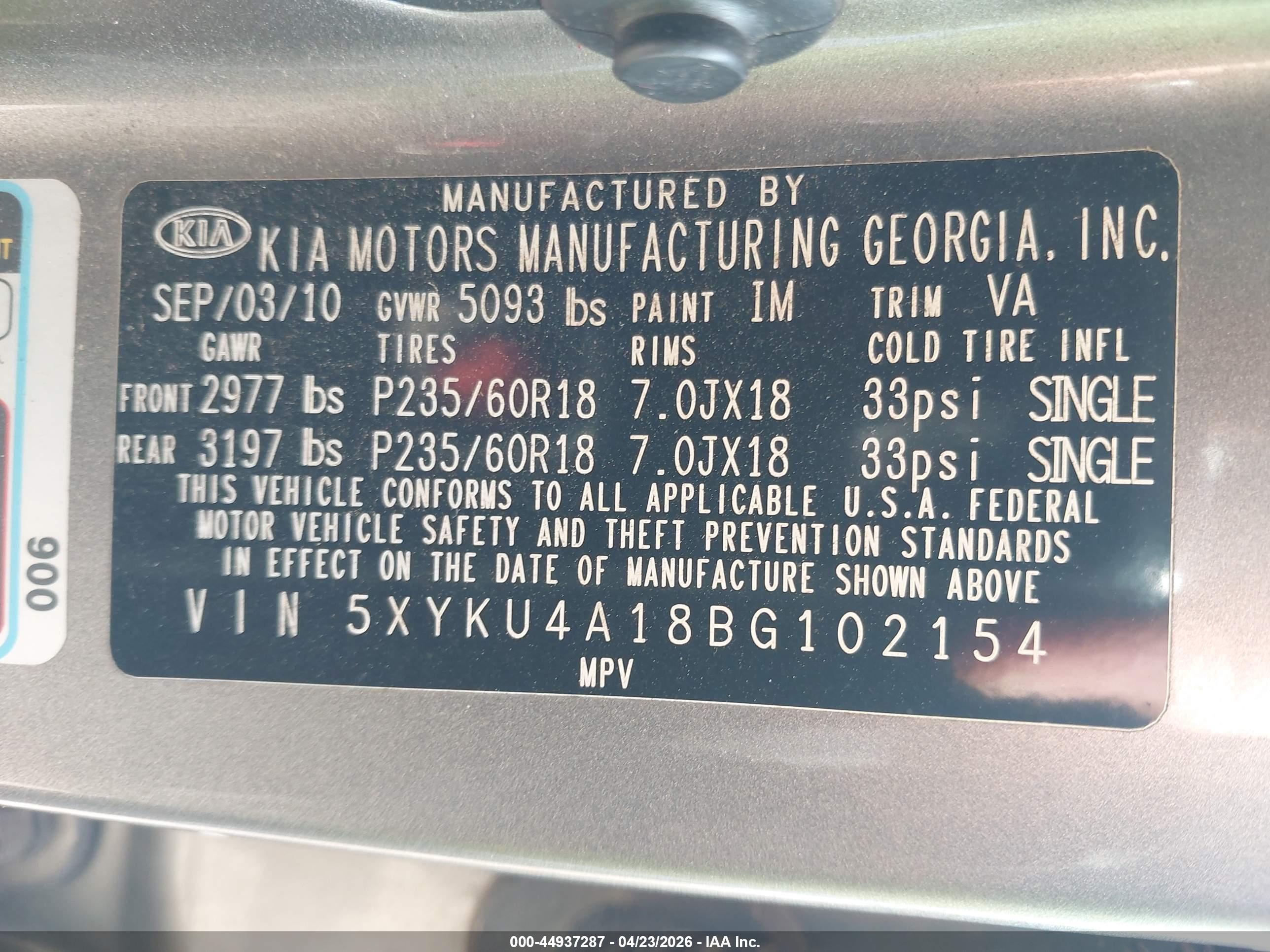 KIA SORENTO image 9